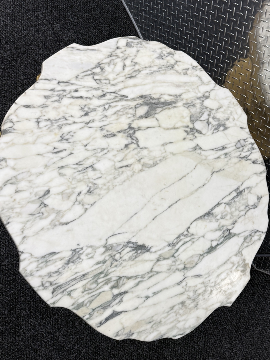 Vintage Marble Top Coffee Table - photo 5