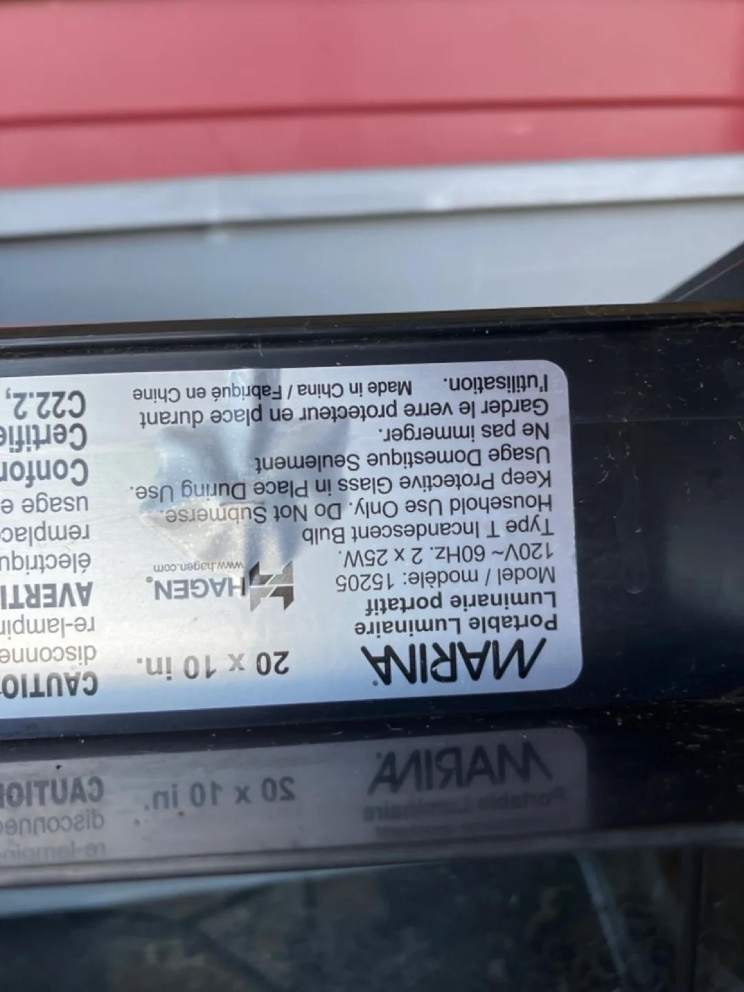 Marina 10 Gallon Aquarium Kit with Lights and lightbulbs image indicator(5)