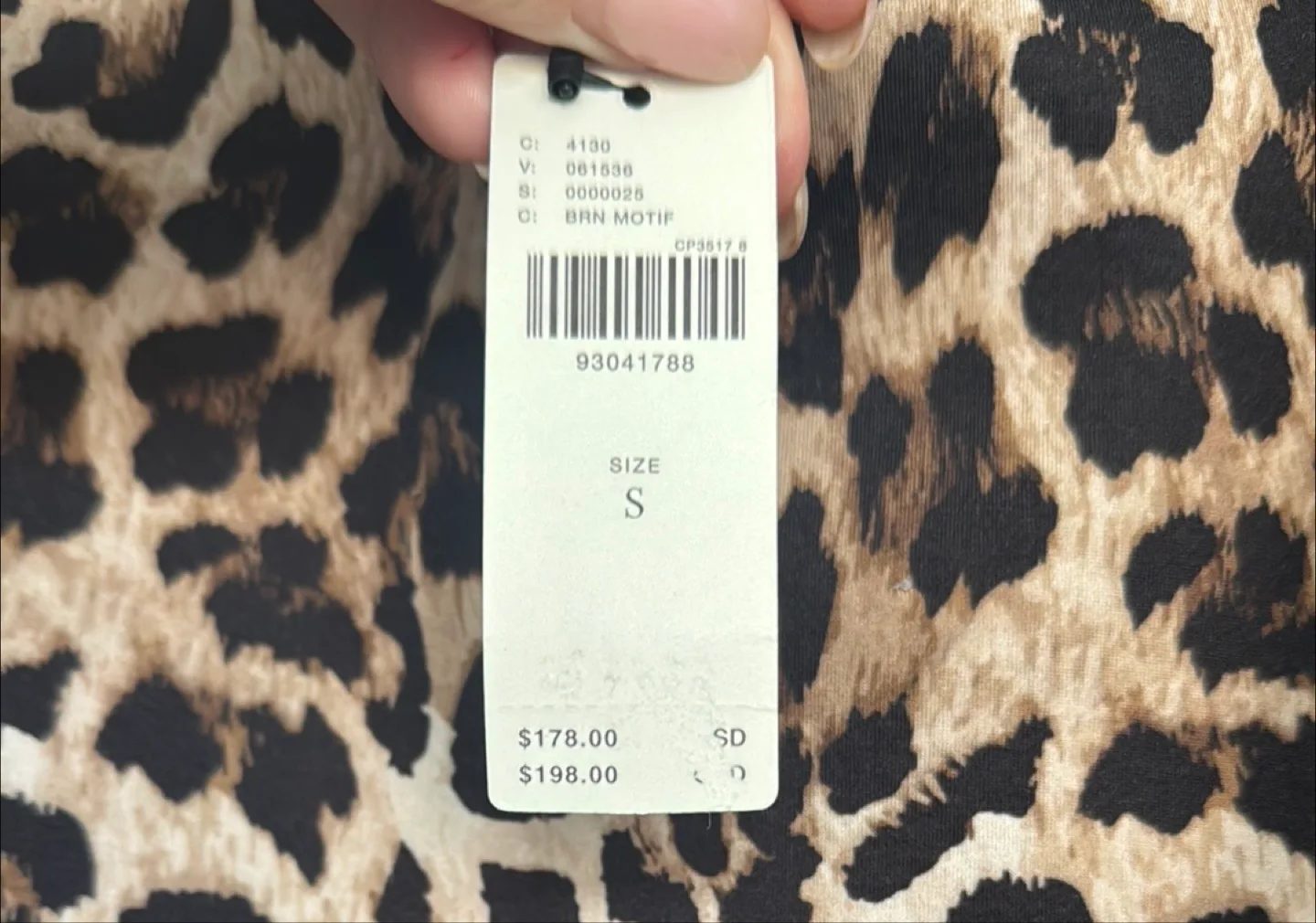Anthropologie Leopard Print Cami Dress - Size Small image indicator(4)