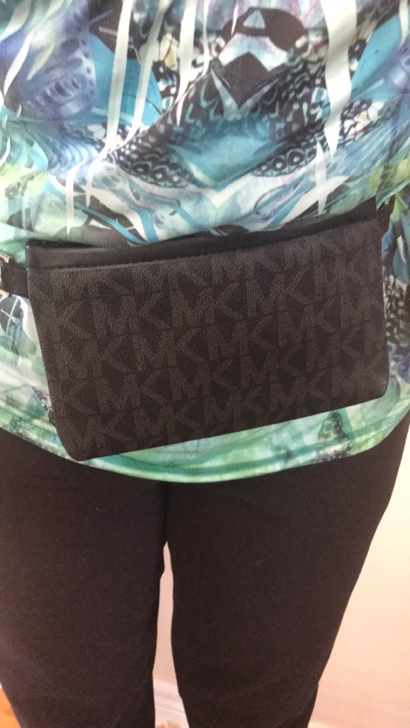 Michael Kors Black Belt Bag image indicator(5)