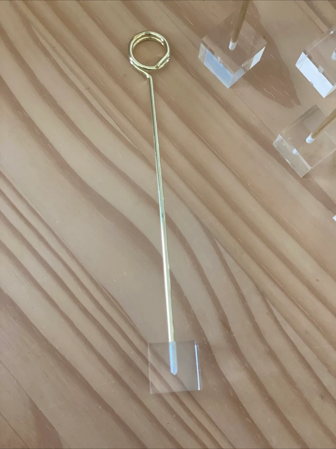 10 Table Place Card/Sign Holders image indicator(3)