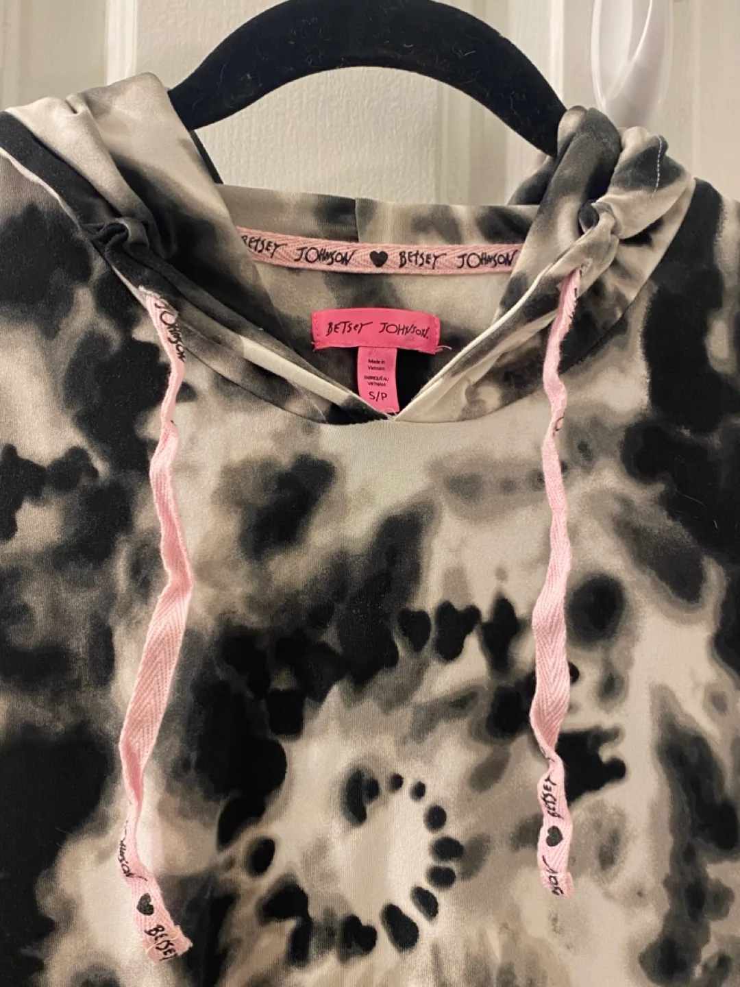 Betsey Johnson Tie-Dye Hoodie Dress image indicator(3)