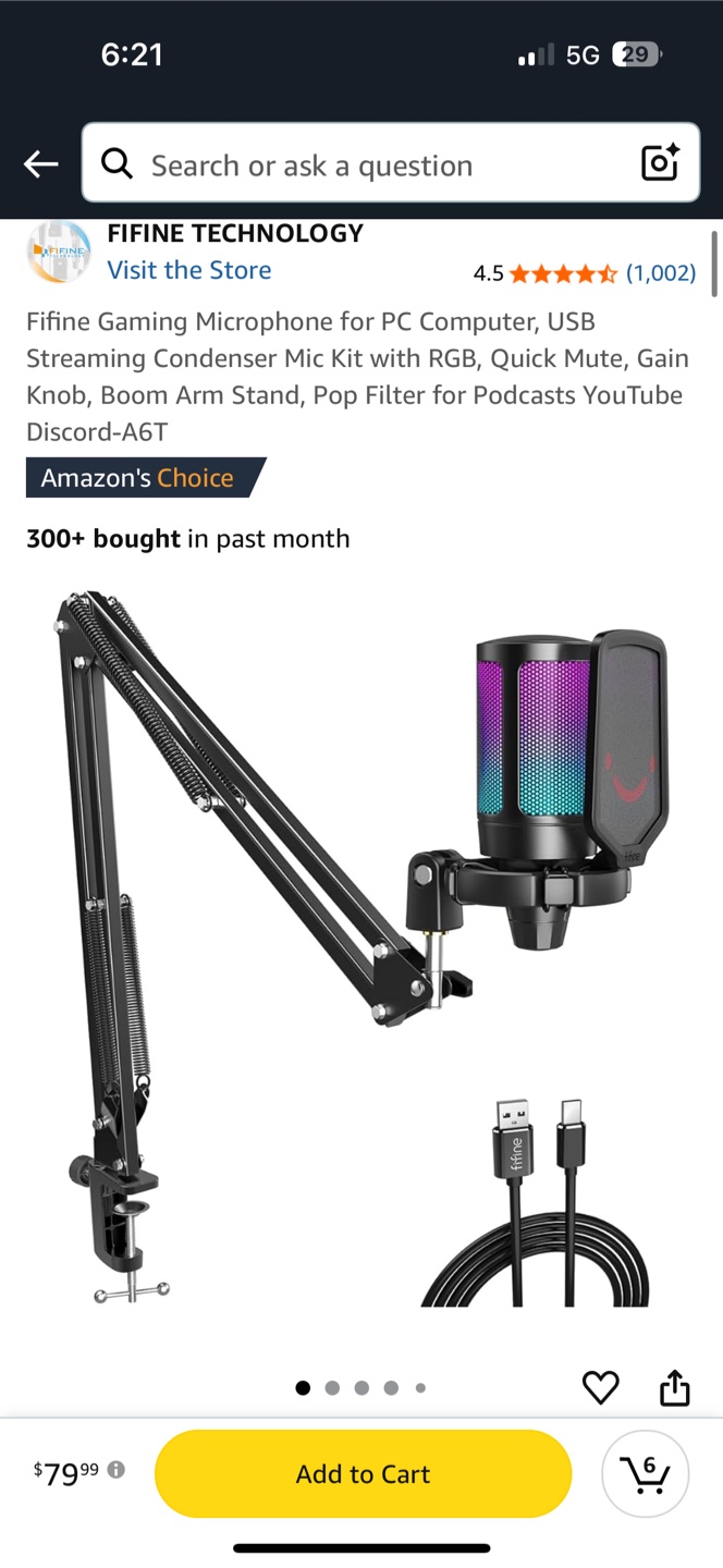 Gaming Microphone