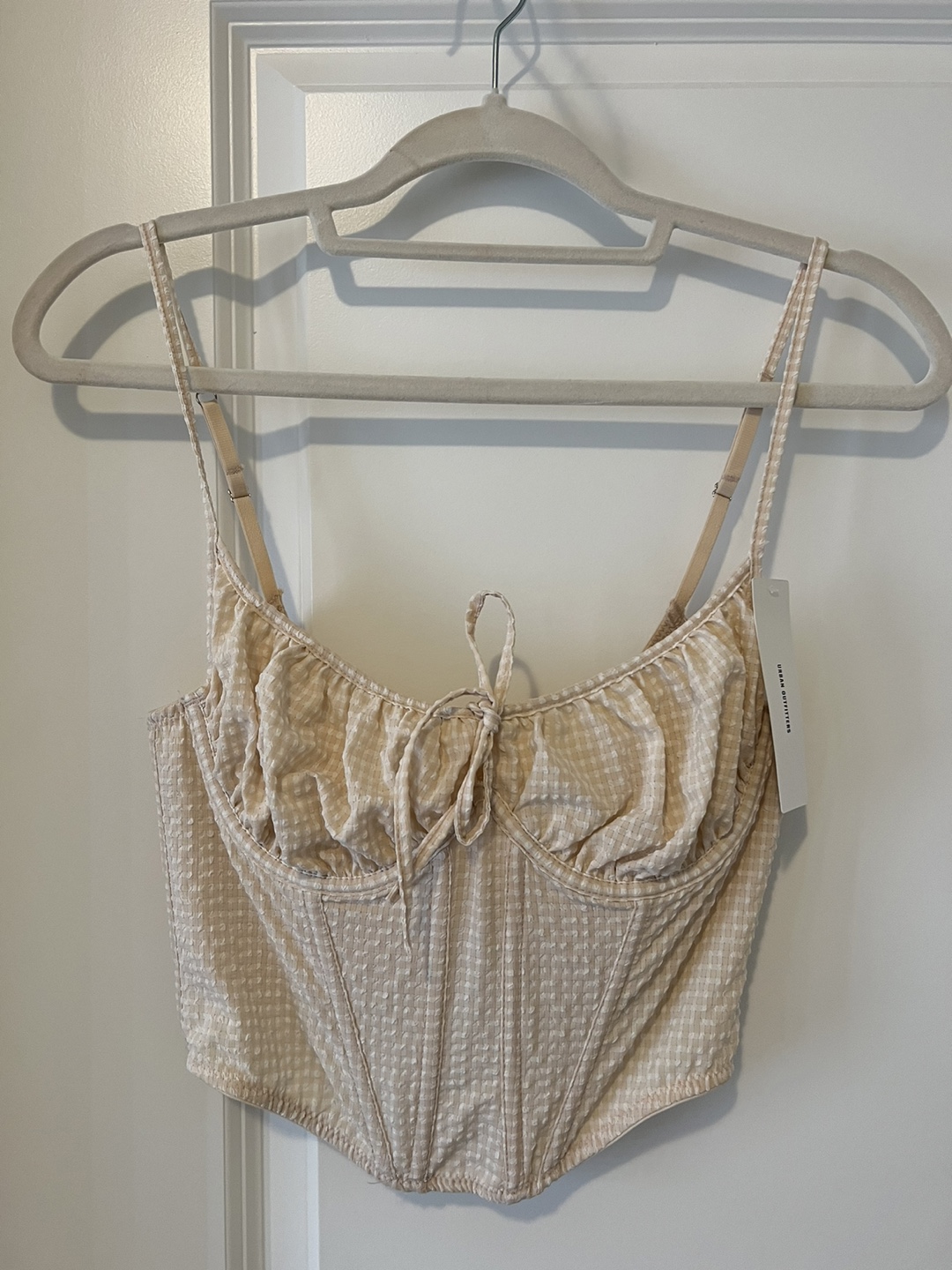 Urban Outfitters Corset Top - Size M - Ivory