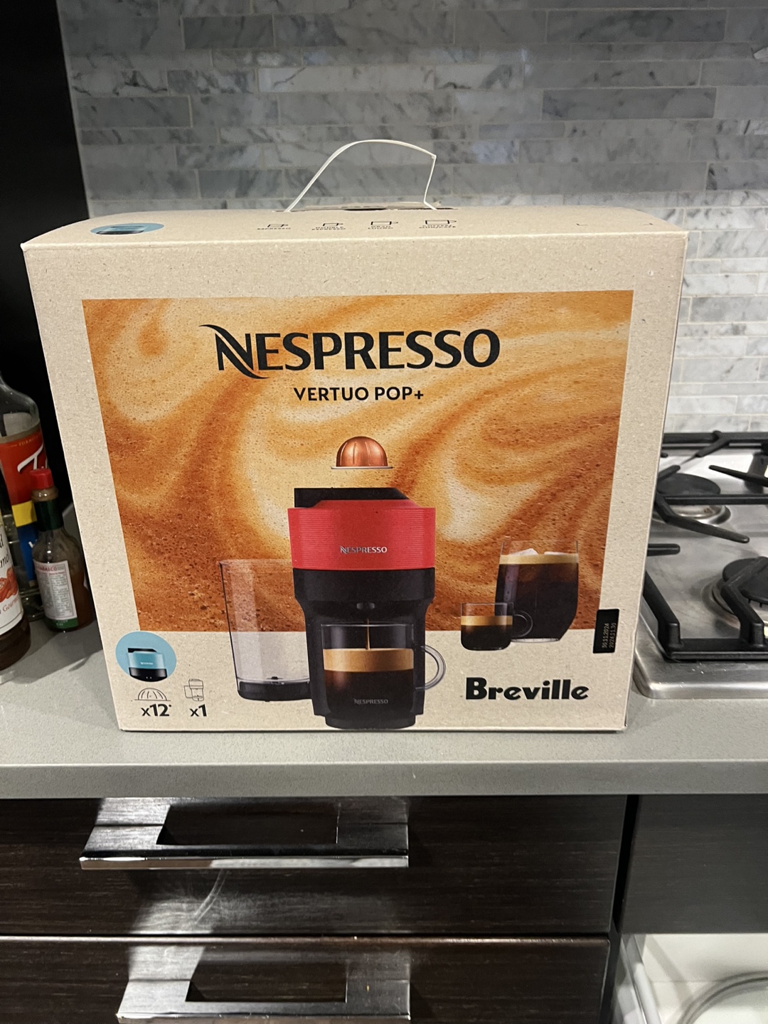 Nespresso Vertuo Pop+ Coffee Machine by Breville - Mint Green - photo 2