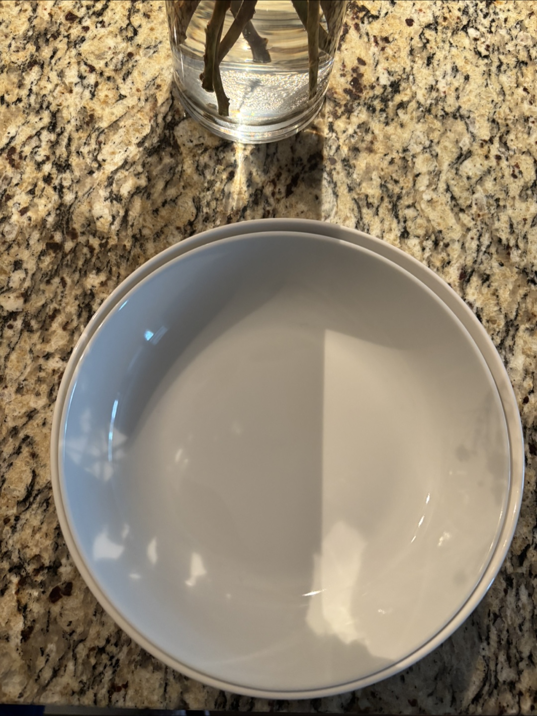 3 Large white Serving Bowl