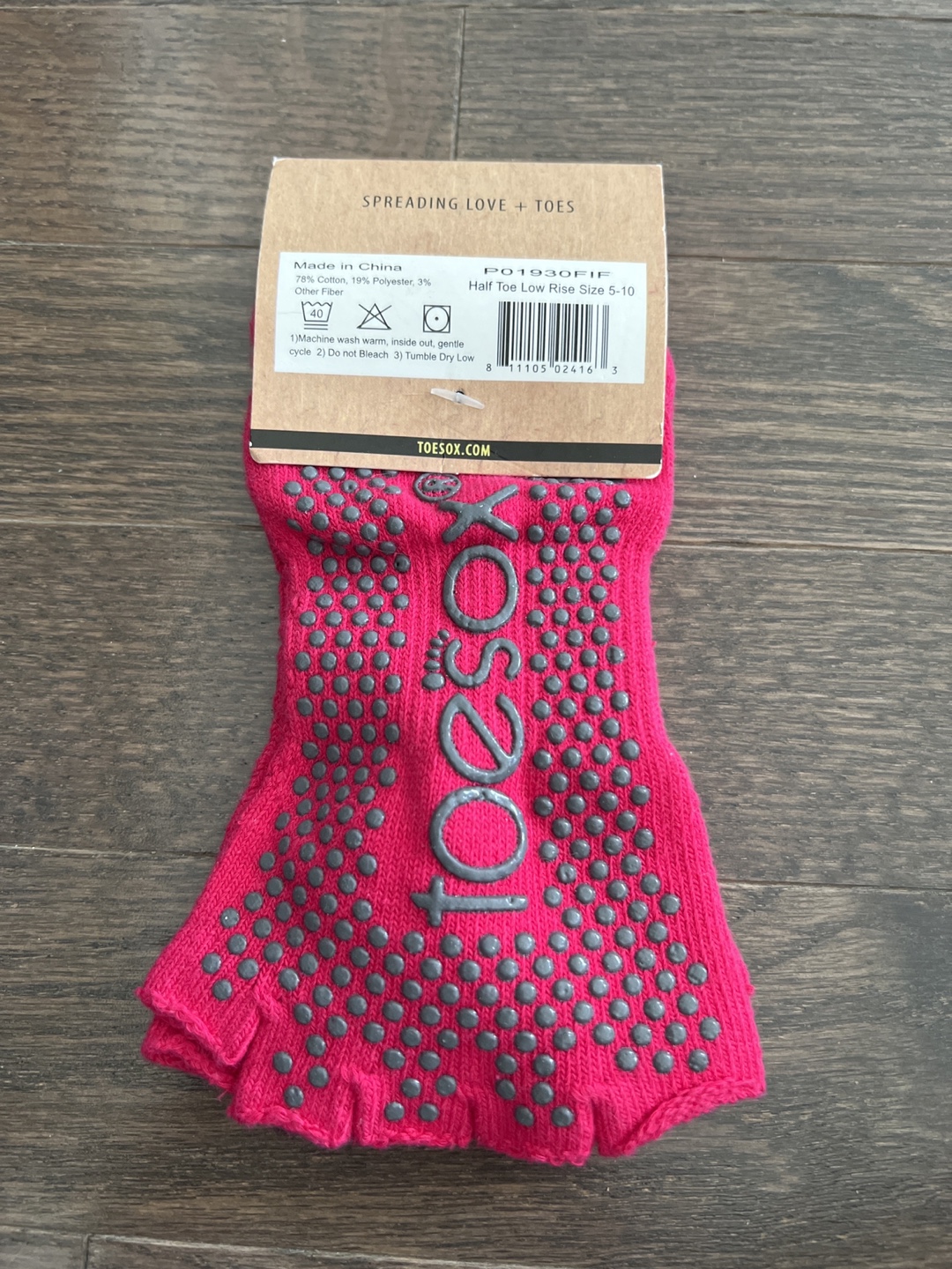 Pink ToeSox - Size 5-10 - photo 2