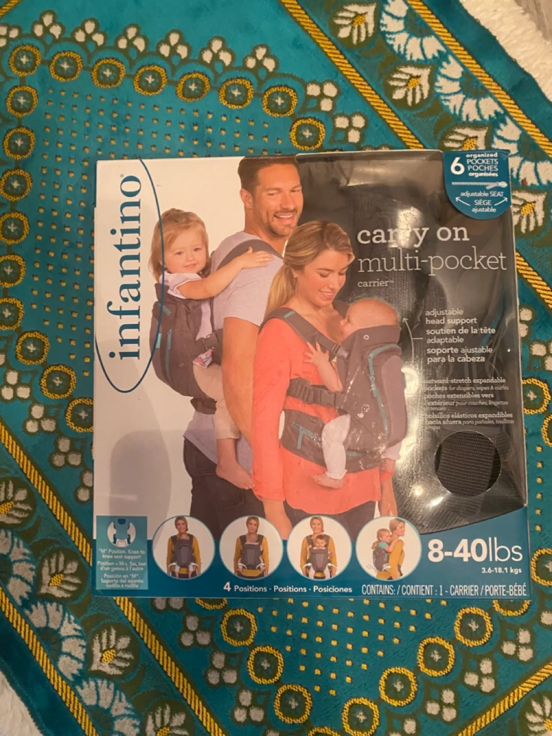 Infantino Carry-On Multi-Pocket Baby Carrier thumbnail
