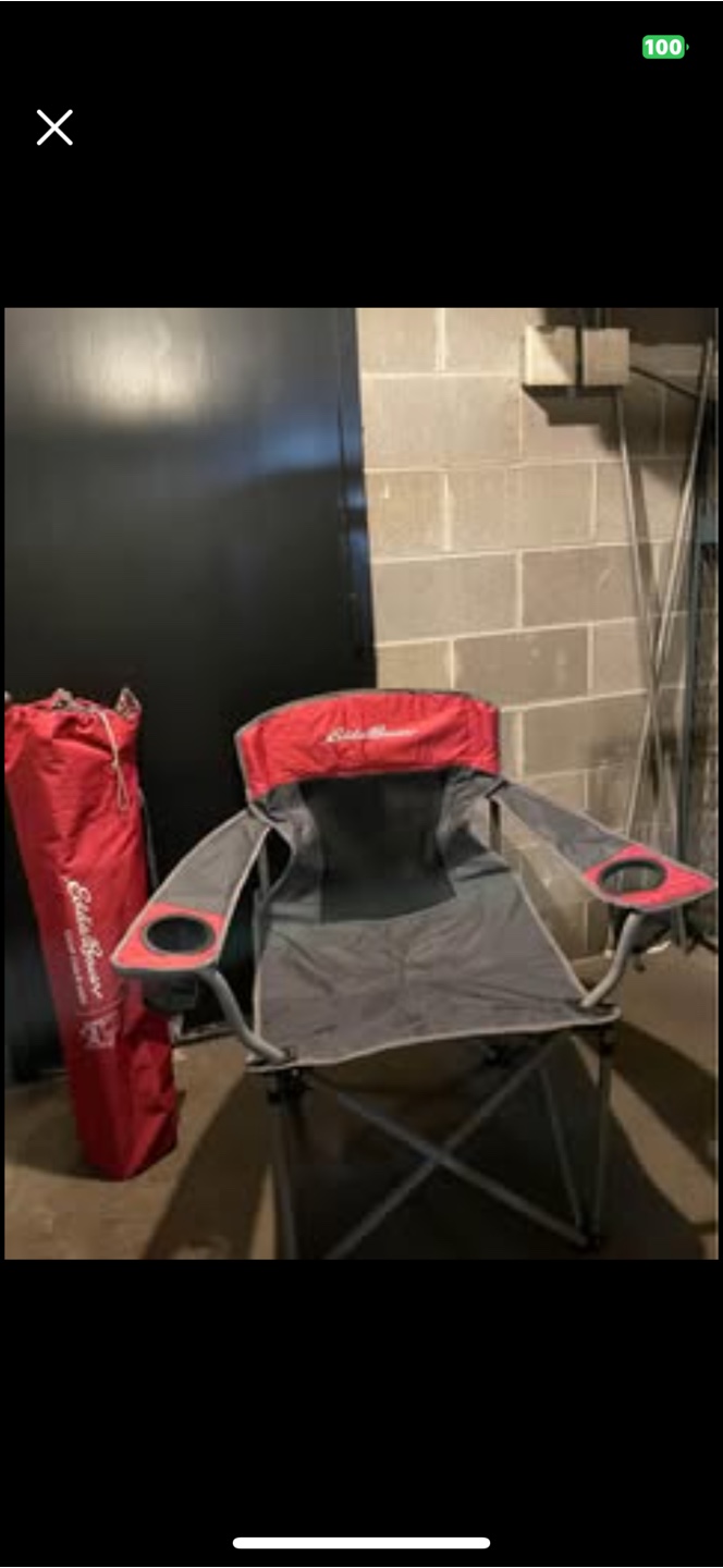 Eddie Bauer Folding Camp Chairs (2)