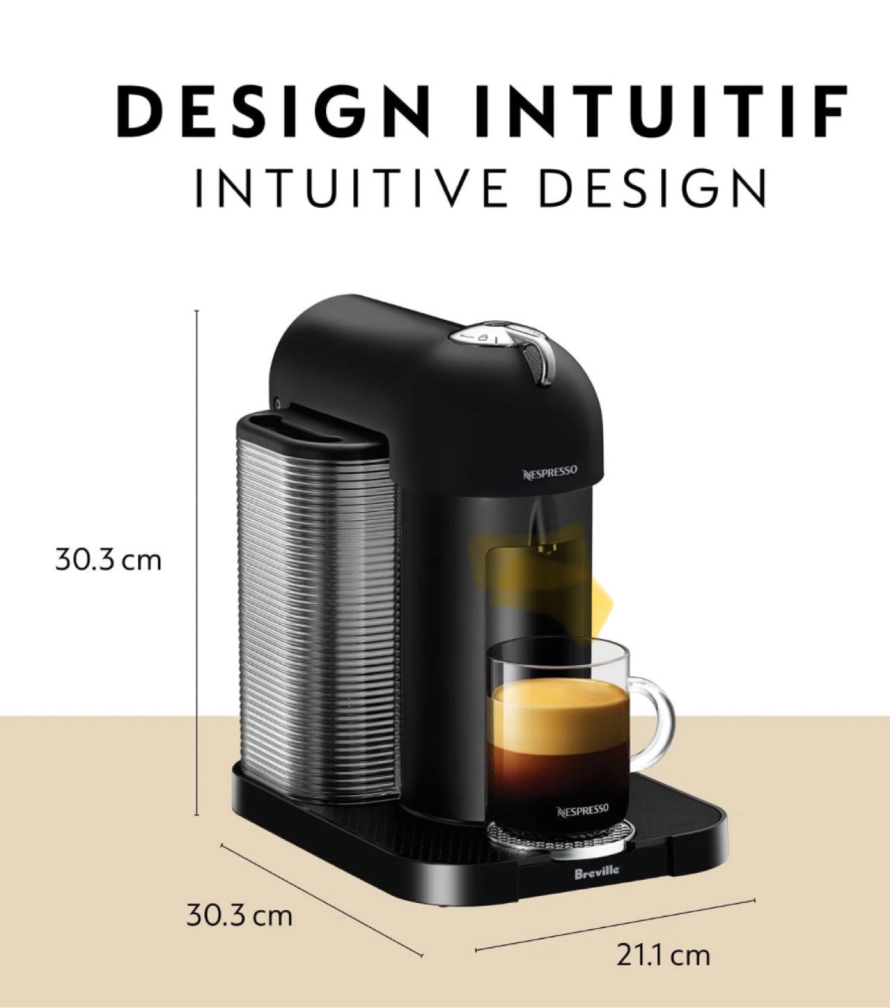 Breville Nespresso VertuoPlus Coffee & Espresso Machine - photo 3