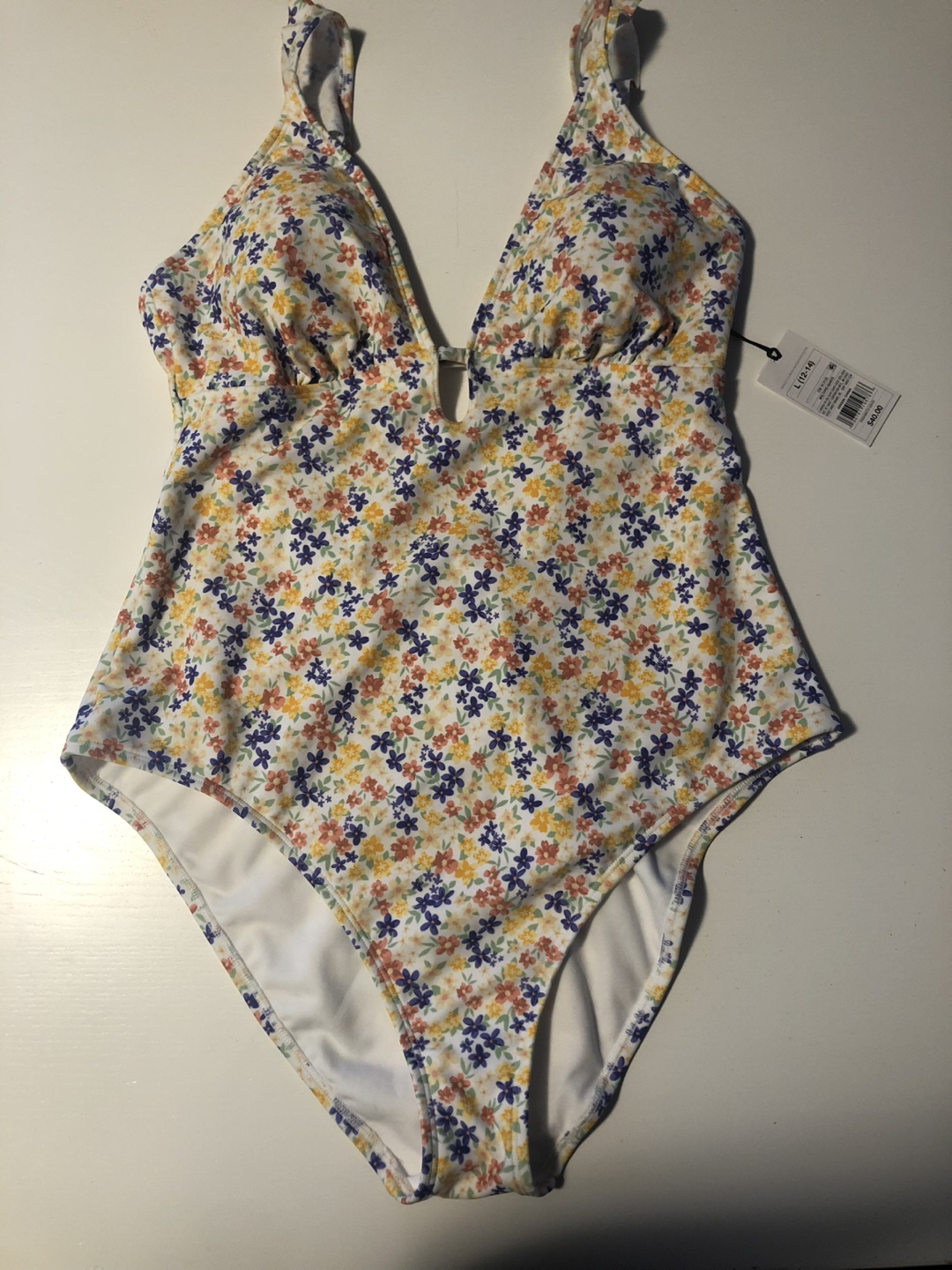 Women's Floral One-Piece Swimsuit