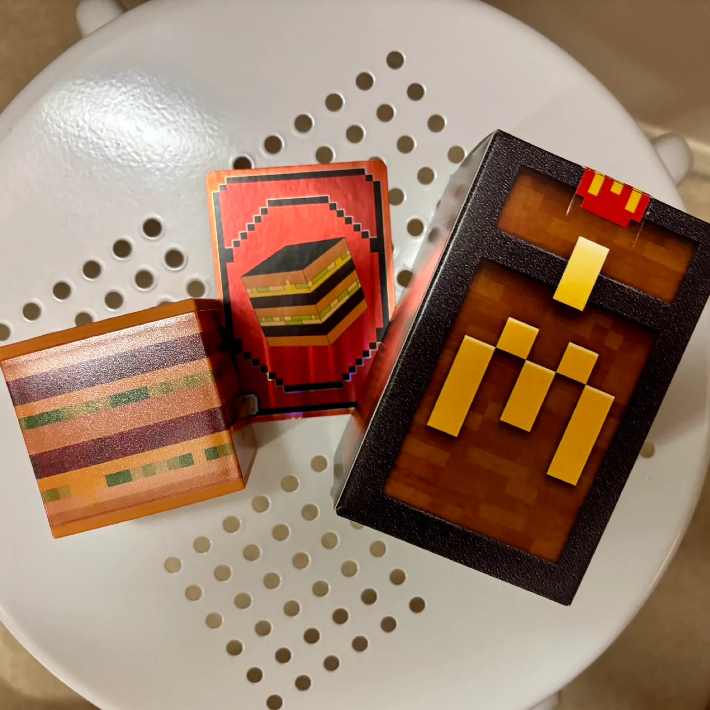 Big Mac Crystal - McDonald’s Minecraft Meal Collectible Toy thumbnail