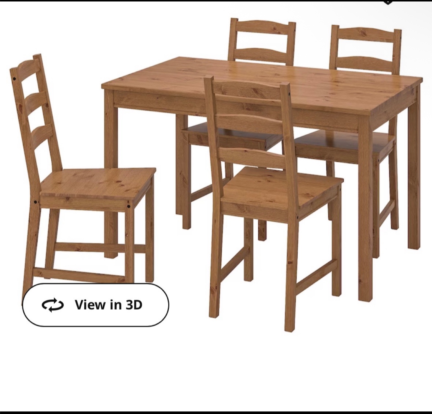 IKEA NORSBORG Dining Set with Chair Cushions - photo 2