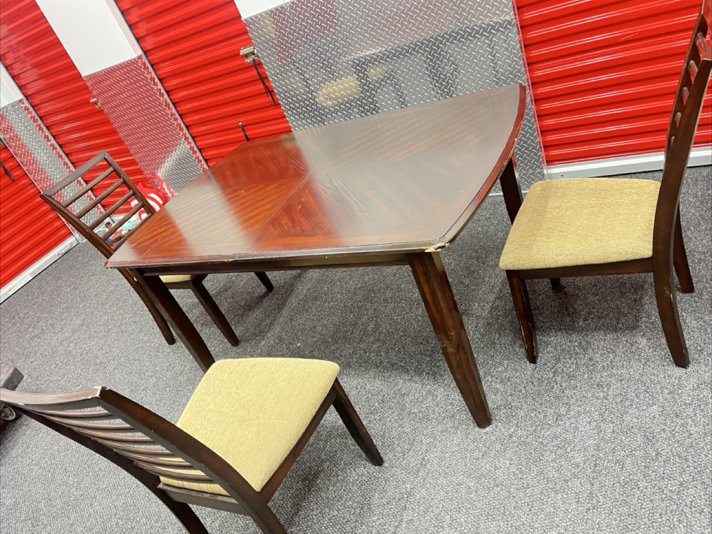Dining Table Set with 3  Chairs