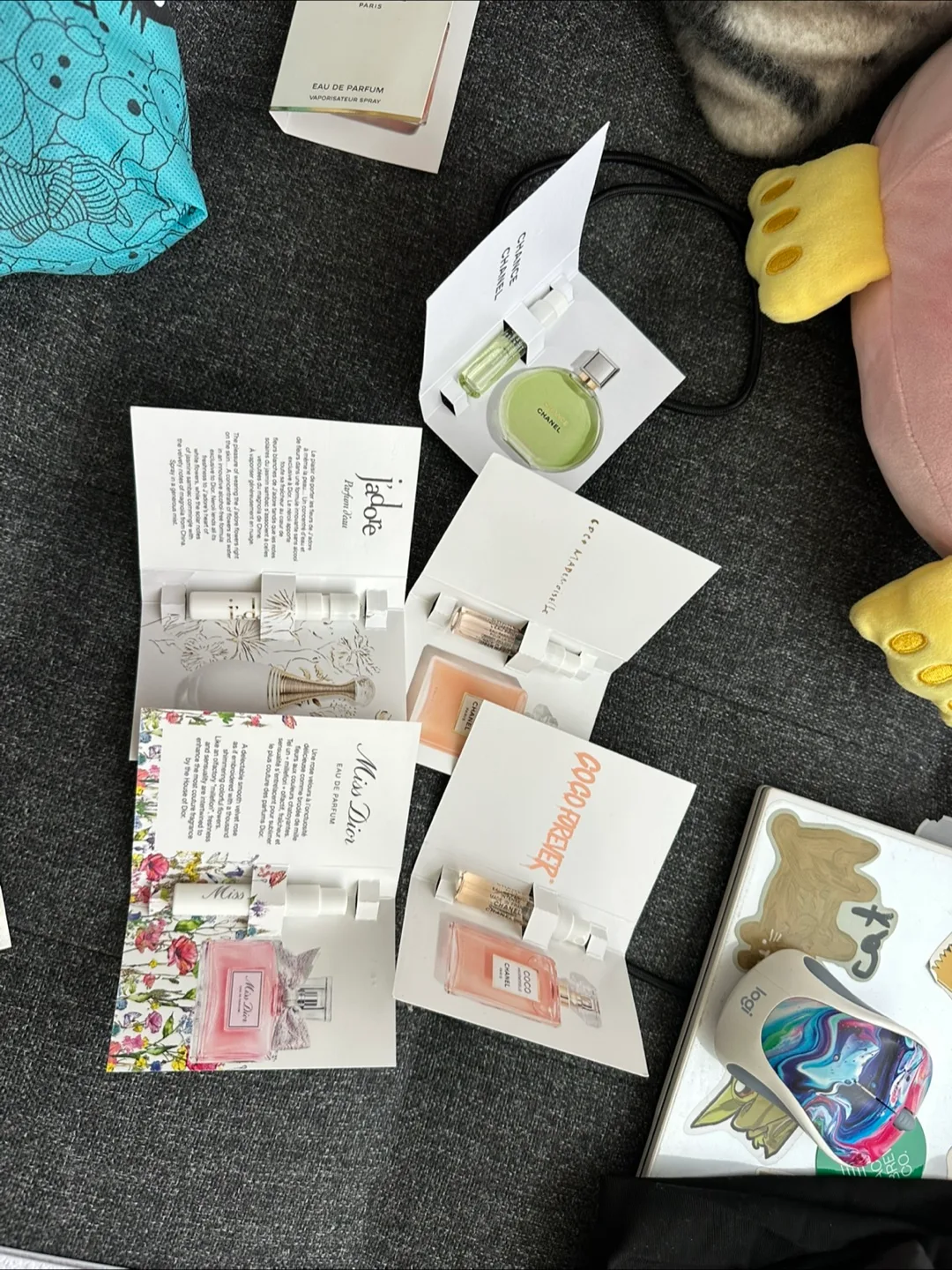 Perfume Sample Set - Chanel & Dior for5 thumbnail