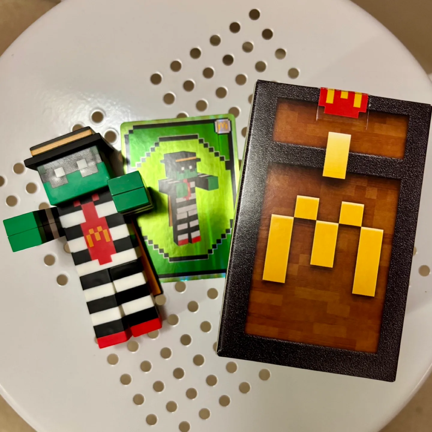 Zombie Hamburglar - McDonald’s Minecraft Meal Collectible Toy thumbnail