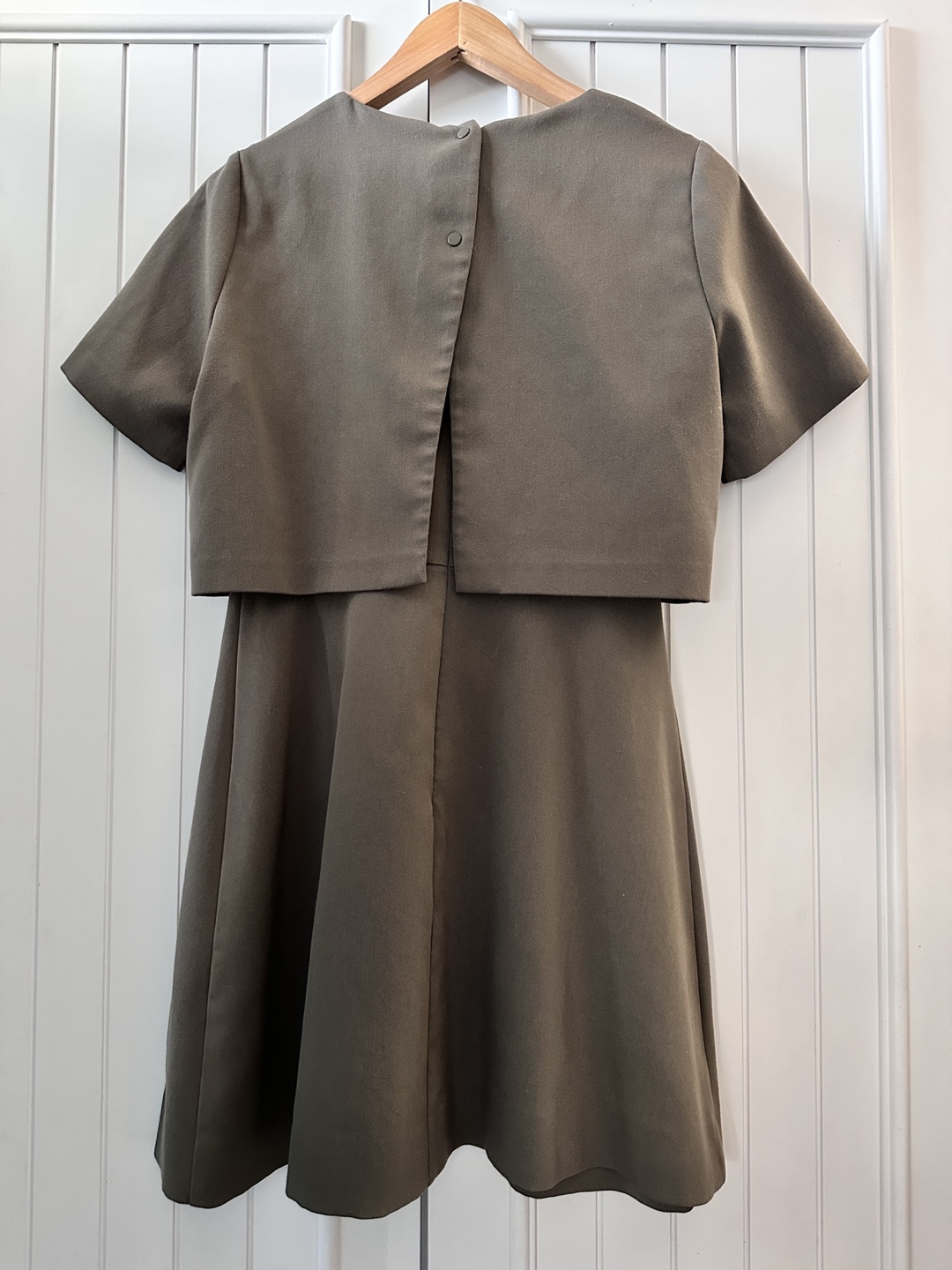 Oak + Fort Forest Two-Block Dress - photo 3