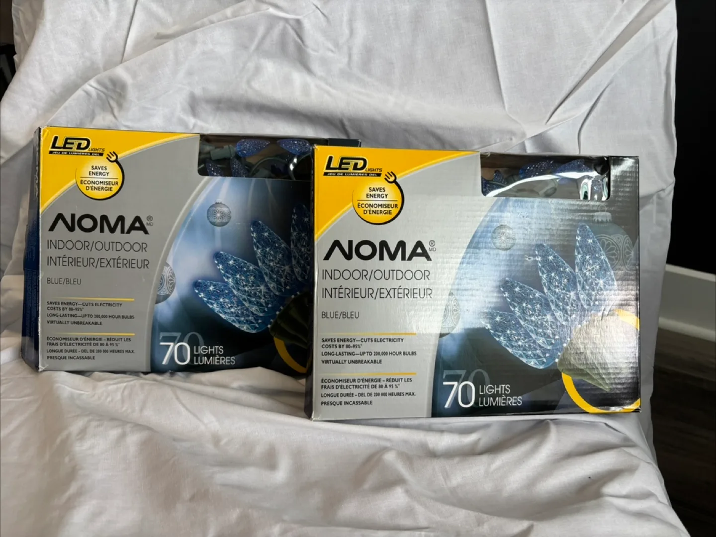 NOMA 70 LED Indoor/Outdoor String Lights - Blue thumbnail