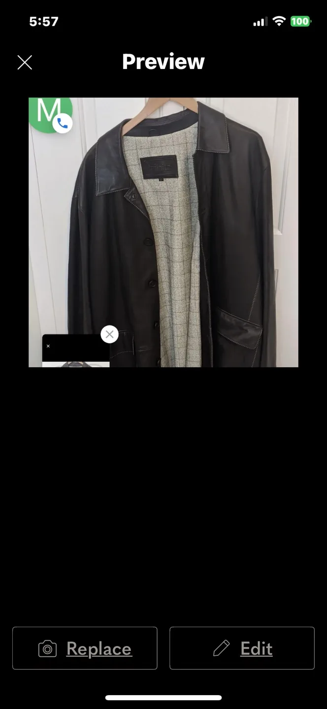 Men's Leather Jacket thumbnail