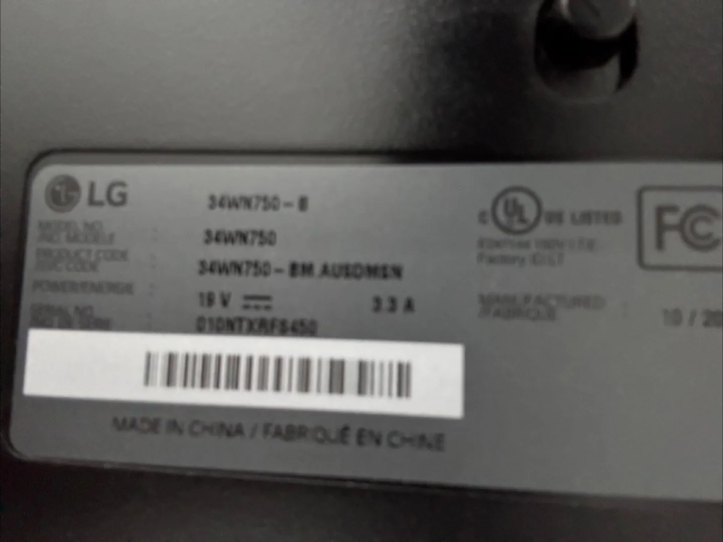 LG UltraWide Monitor 34” – Excellent Condition image indicator(2)