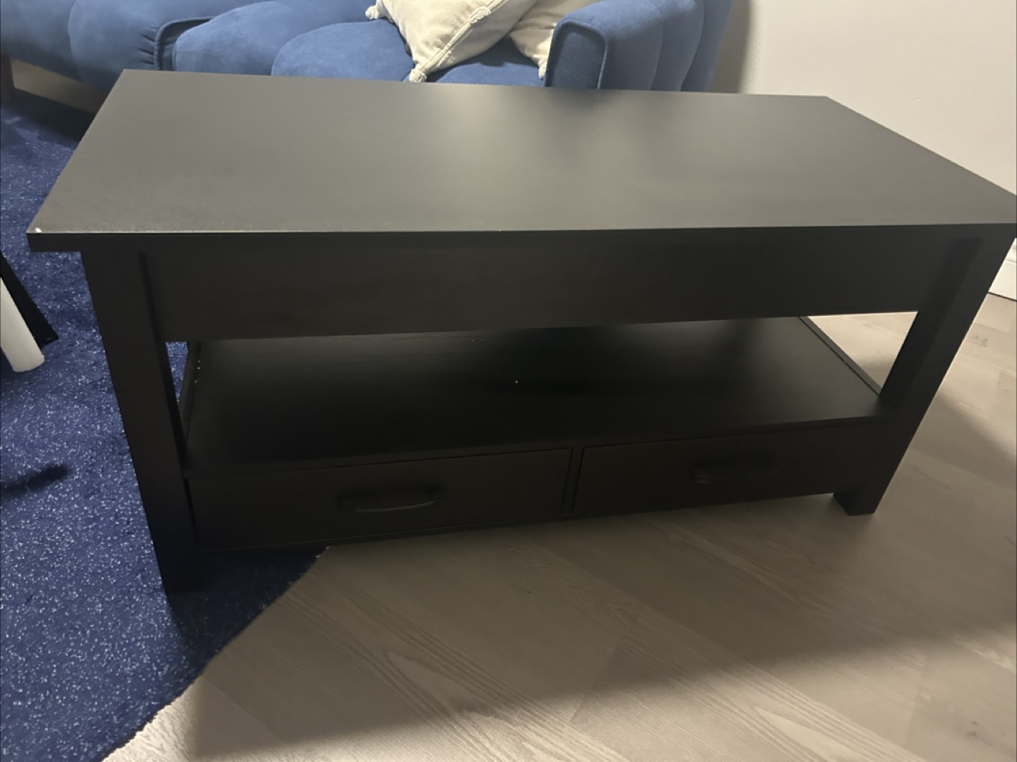 Lift-Top Coffee Table with Storage - photo 2