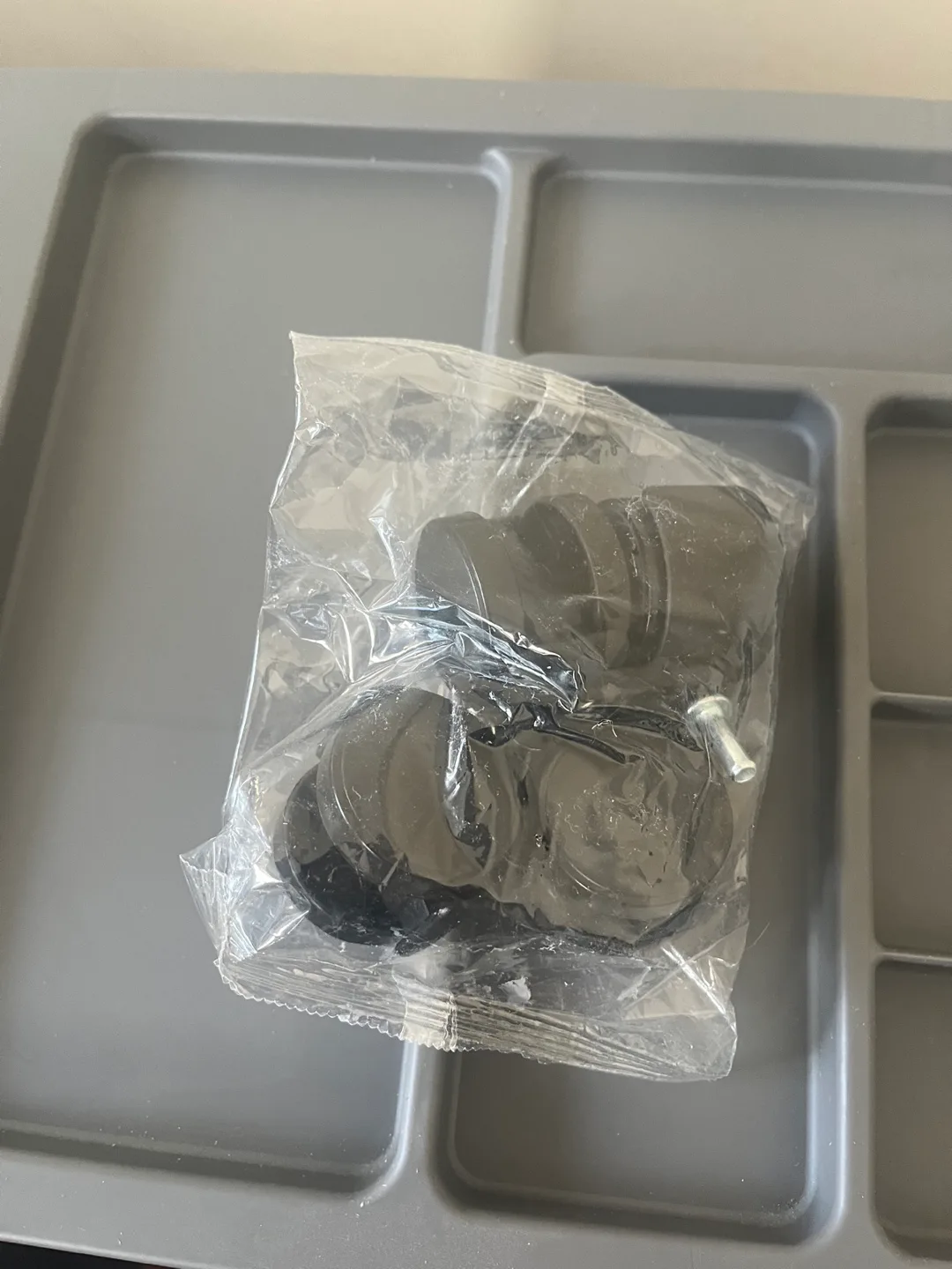 4-Drawer Rolling Cart Organizer with Caster Wheels image indicator(4)