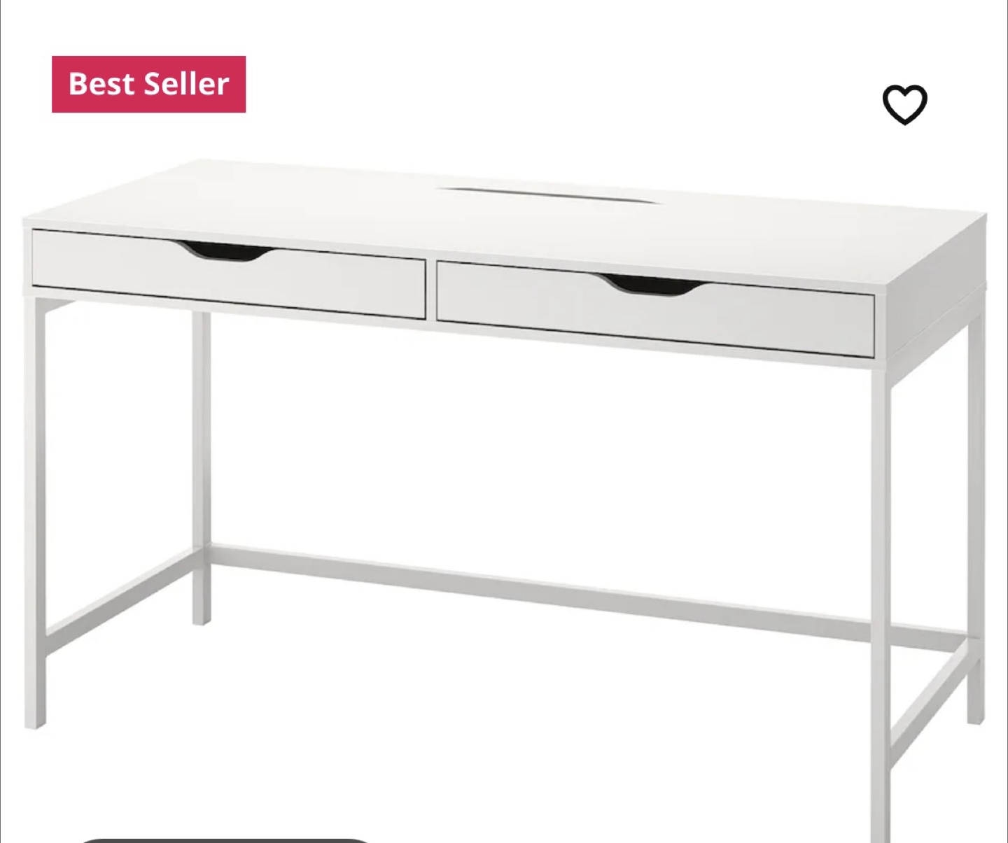 IKEA ALEX Desk - White - photo 4