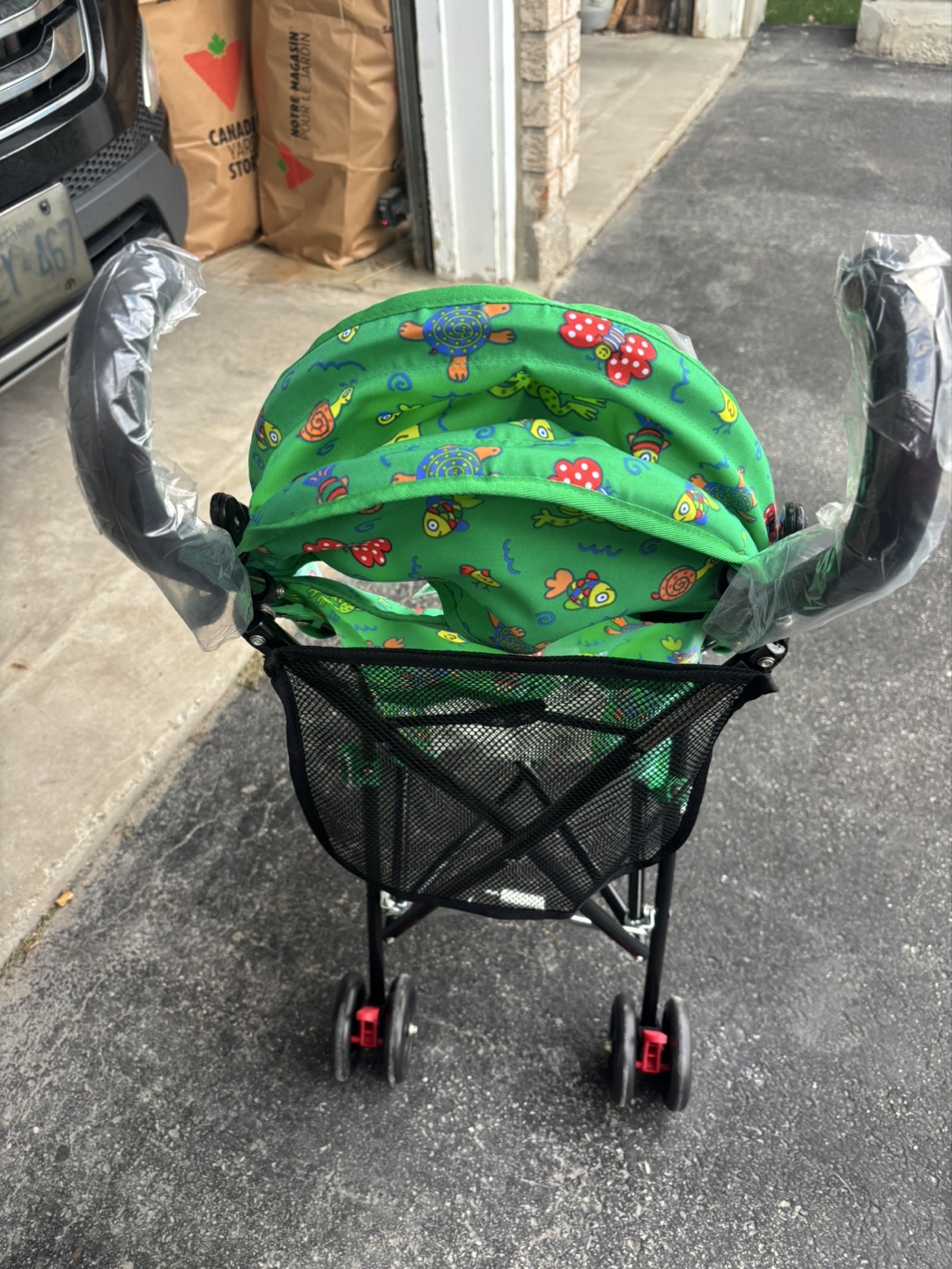 Avalon Lightweight Stroller - Green Turtle Design - photo 2