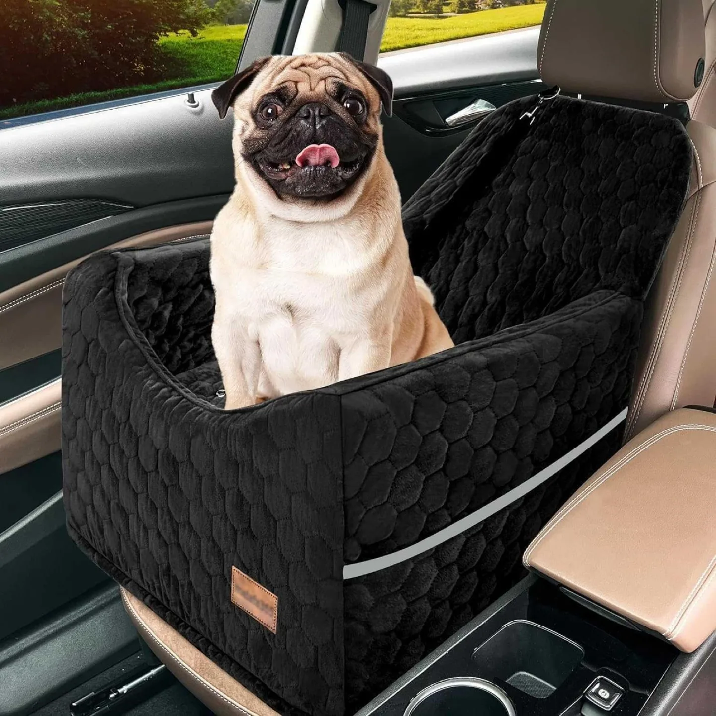 Brand New Paid $120.23 Luxury Small Dog Booster Car Seat thumbnail