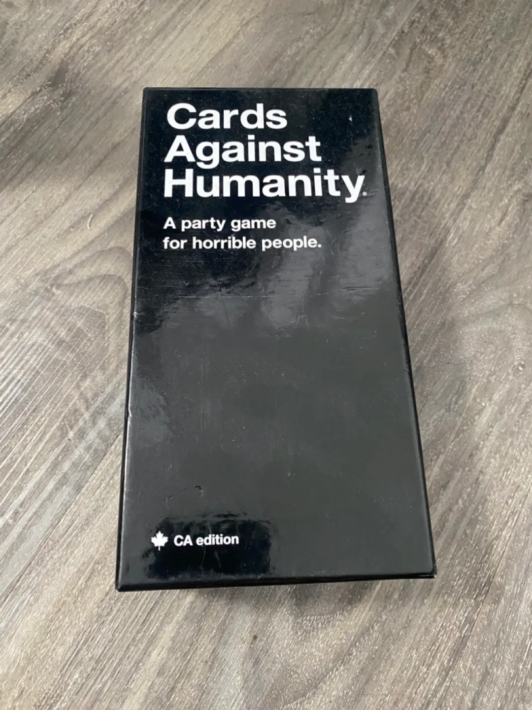 Cards Against Humanity CA Edition Party Game thumbnail