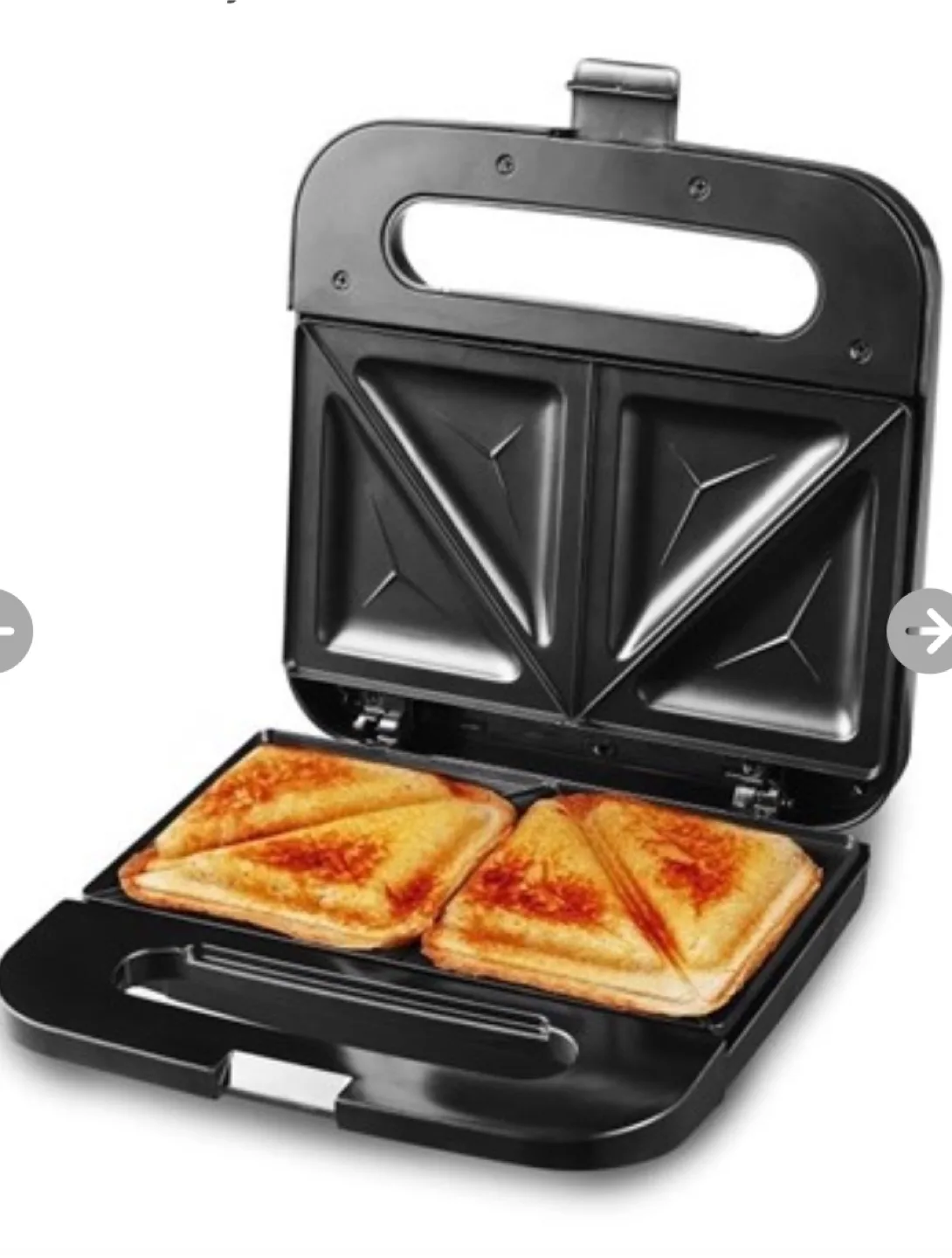 Elite Gourmet Deluxe Sandwich Maker thumbnail