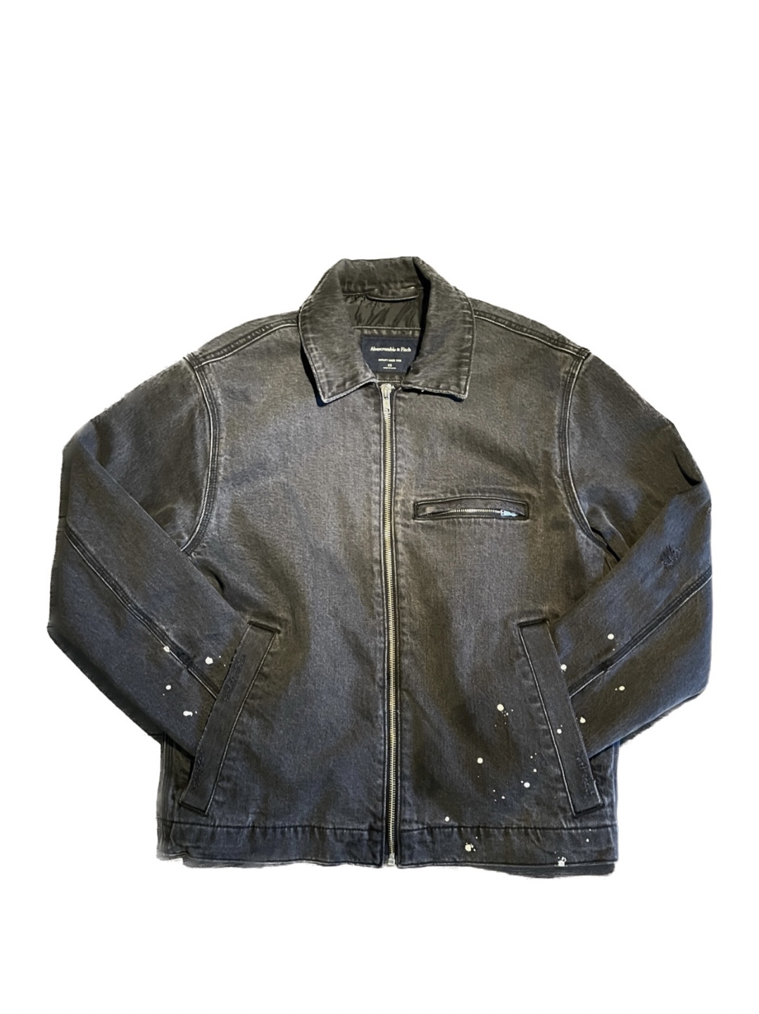 Abercrombie & Fitch Black Workwear Jacket