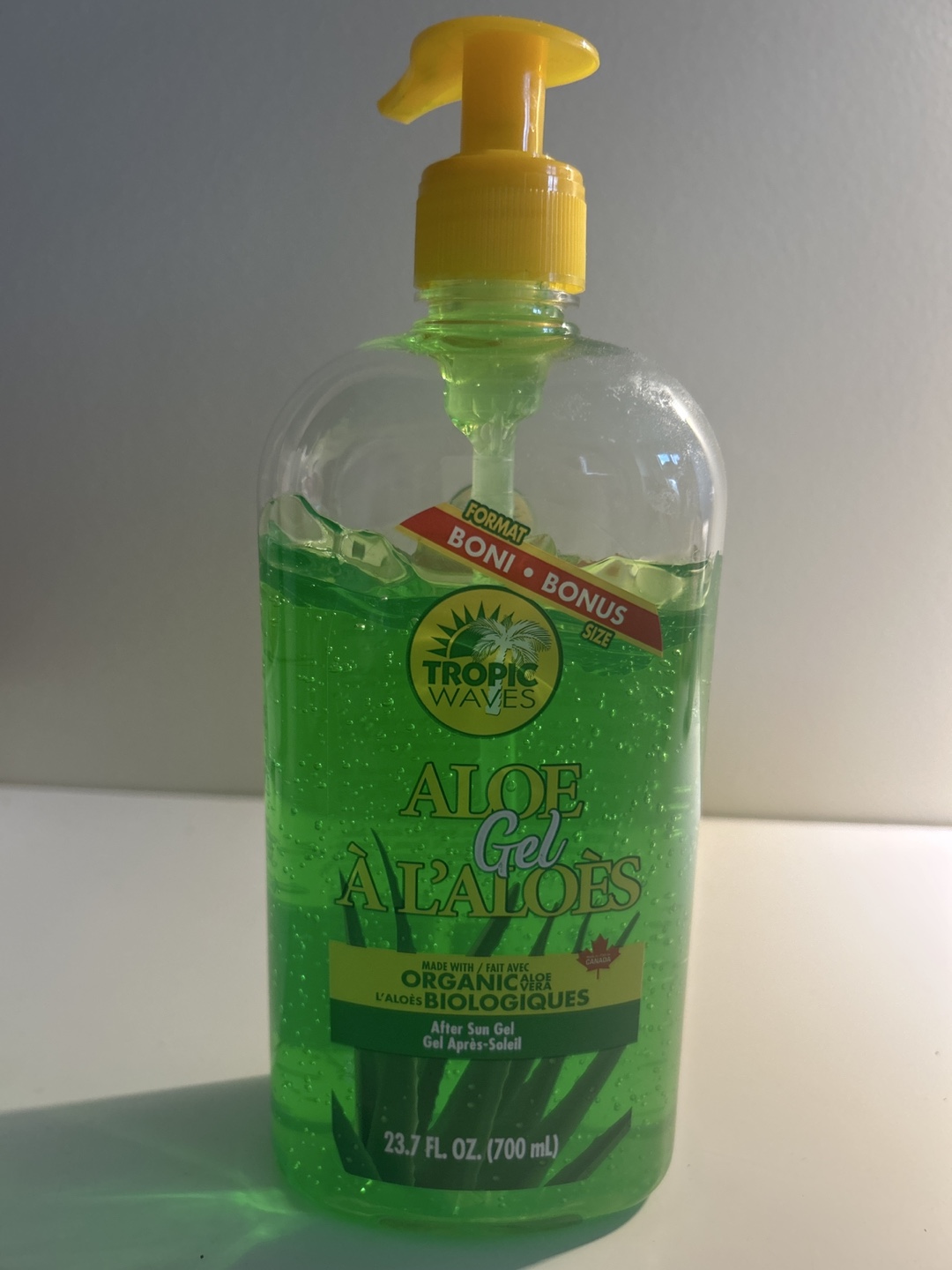 aloe gel 700ml for skin