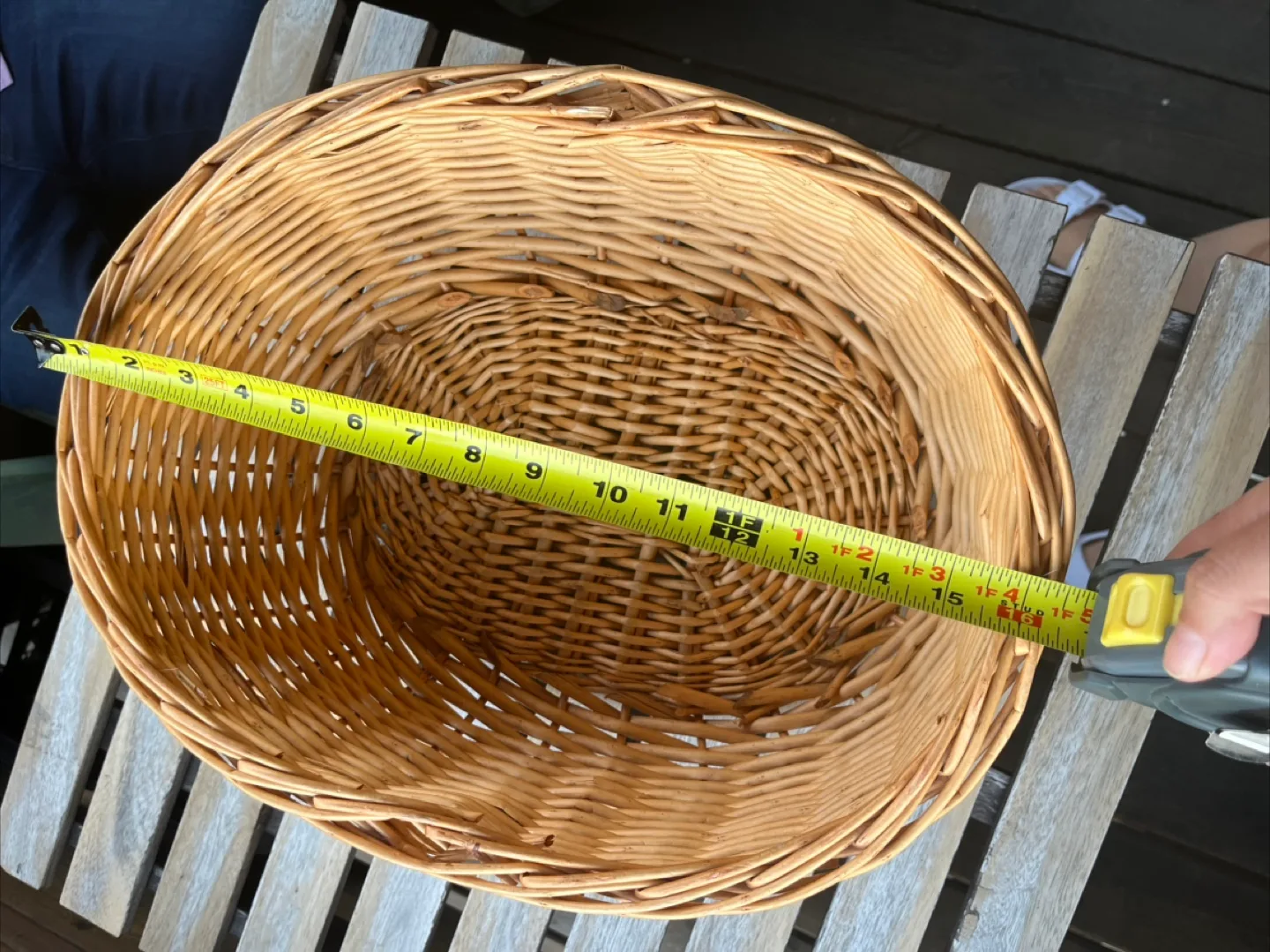 Oval Wicker Basket thumbnail