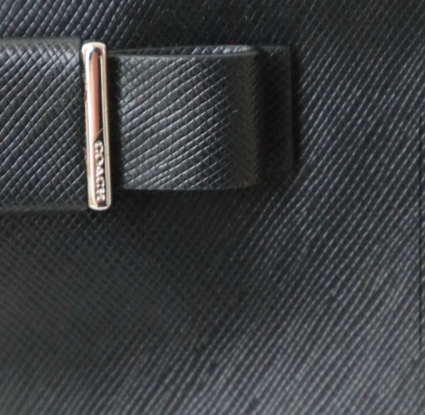 Coach Leather Black  Crossbody Bag image indicator(8)