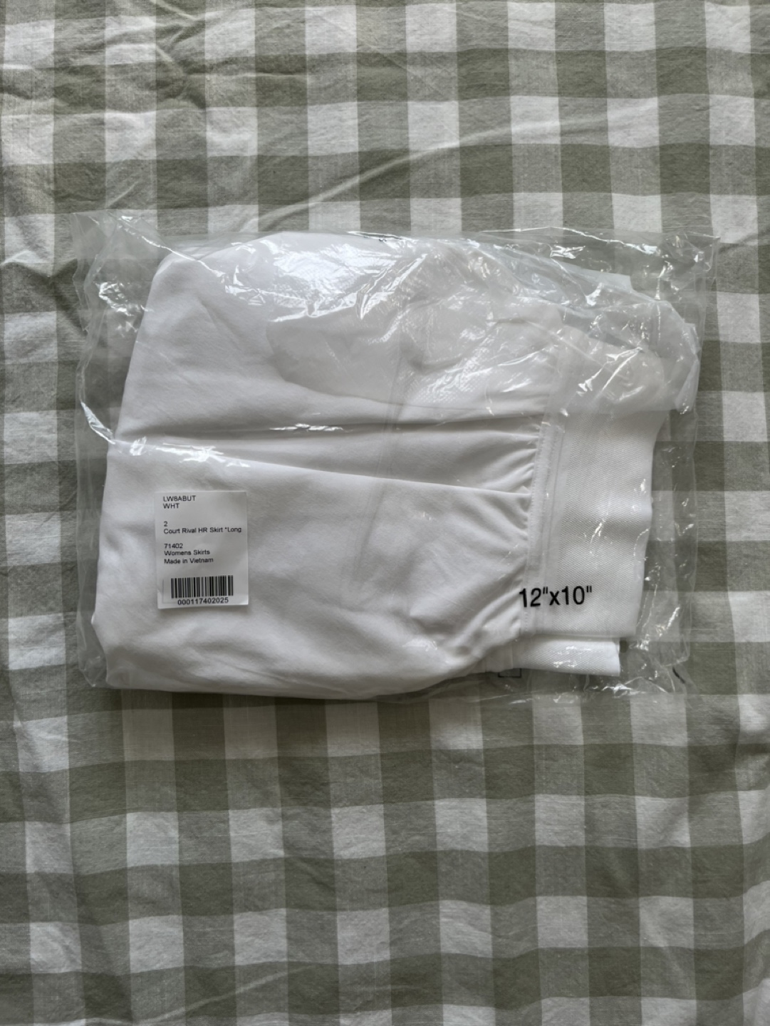 Lululemon Court Rival Skirt *Long Size 2 White - photo 3
