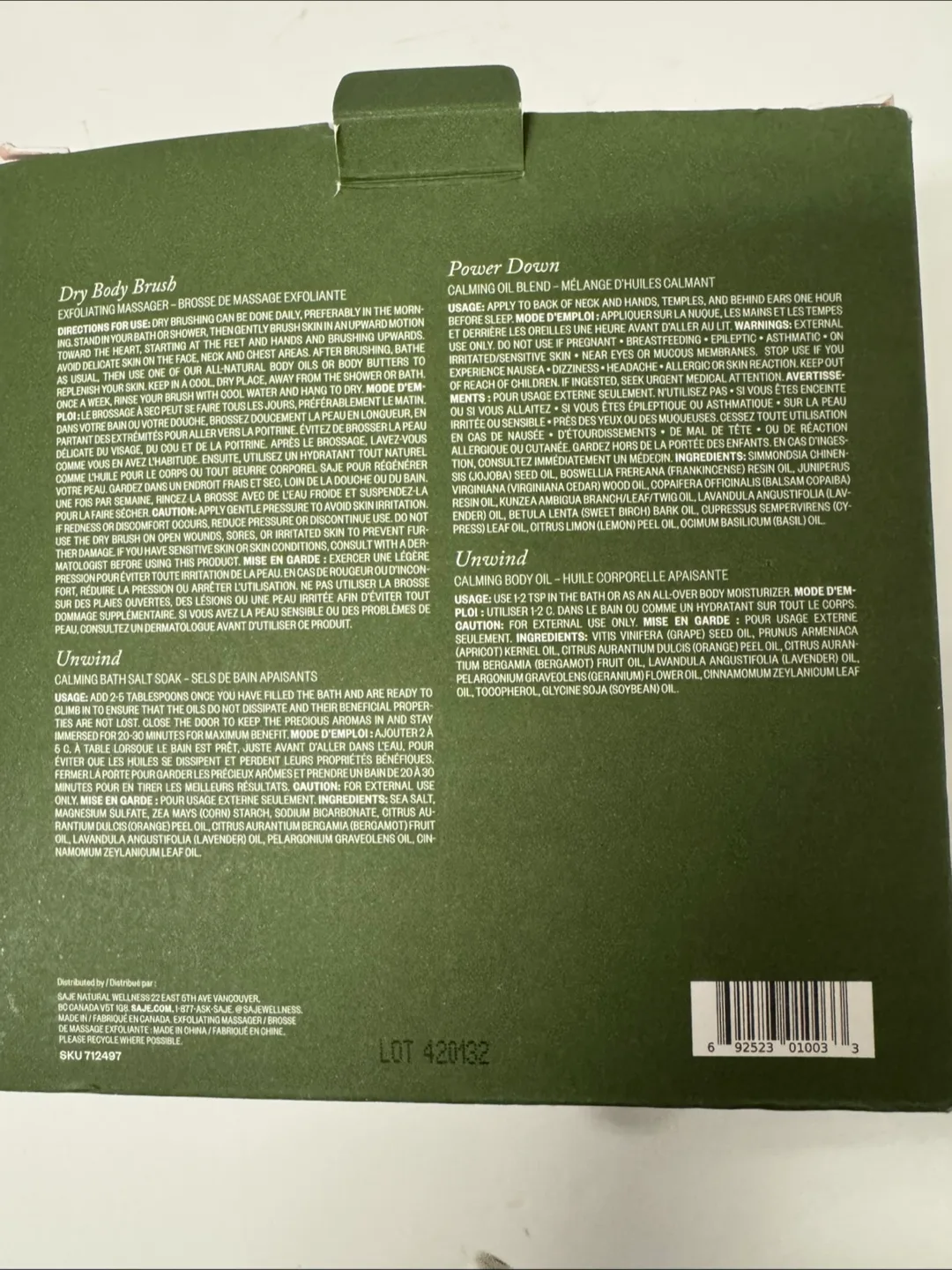 Saje Chill Out Essentials Gift Set image indicator(7)