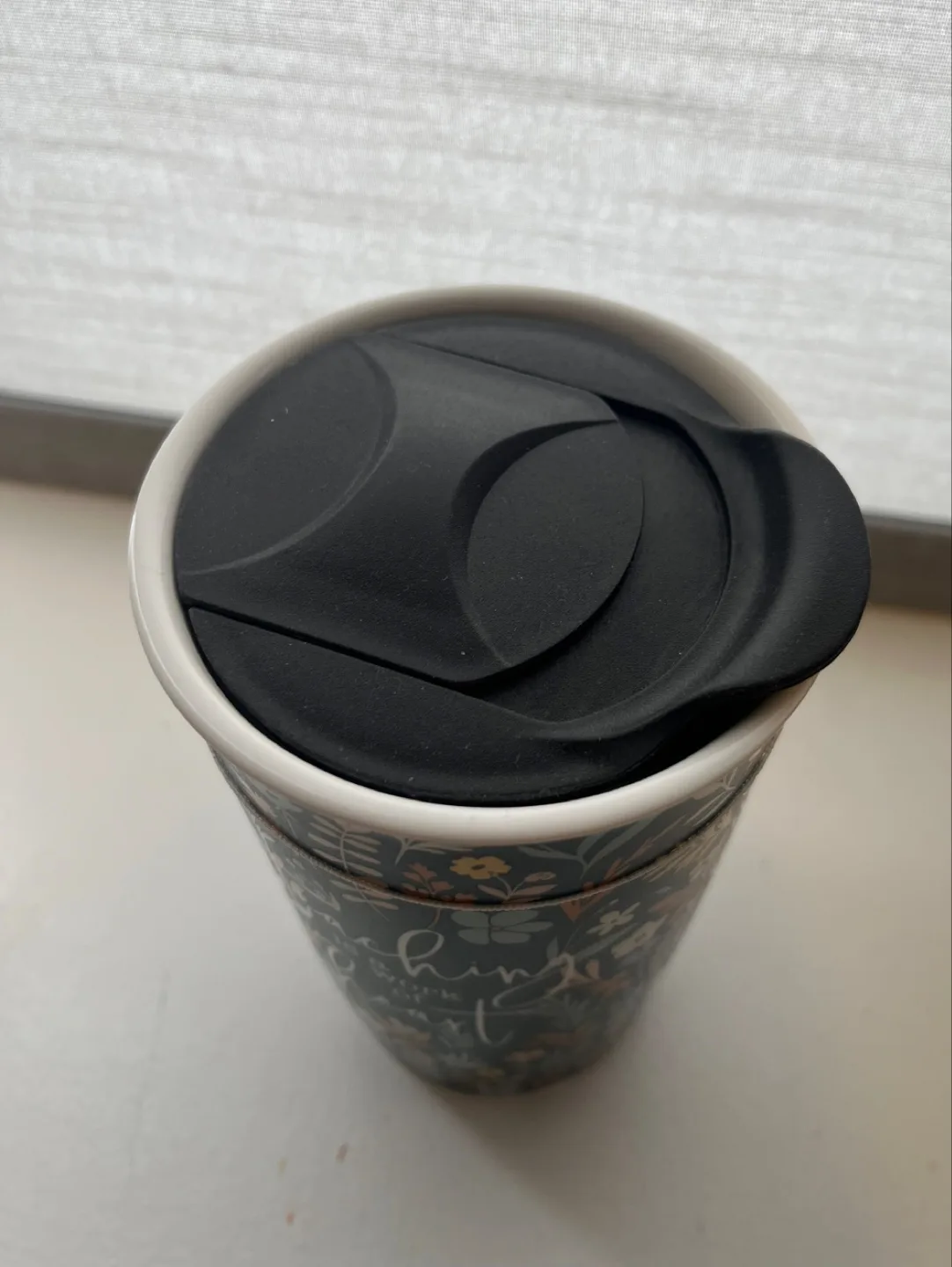 Floral Travel Mugs - "Teaching is a work of heart" image indicator(3)