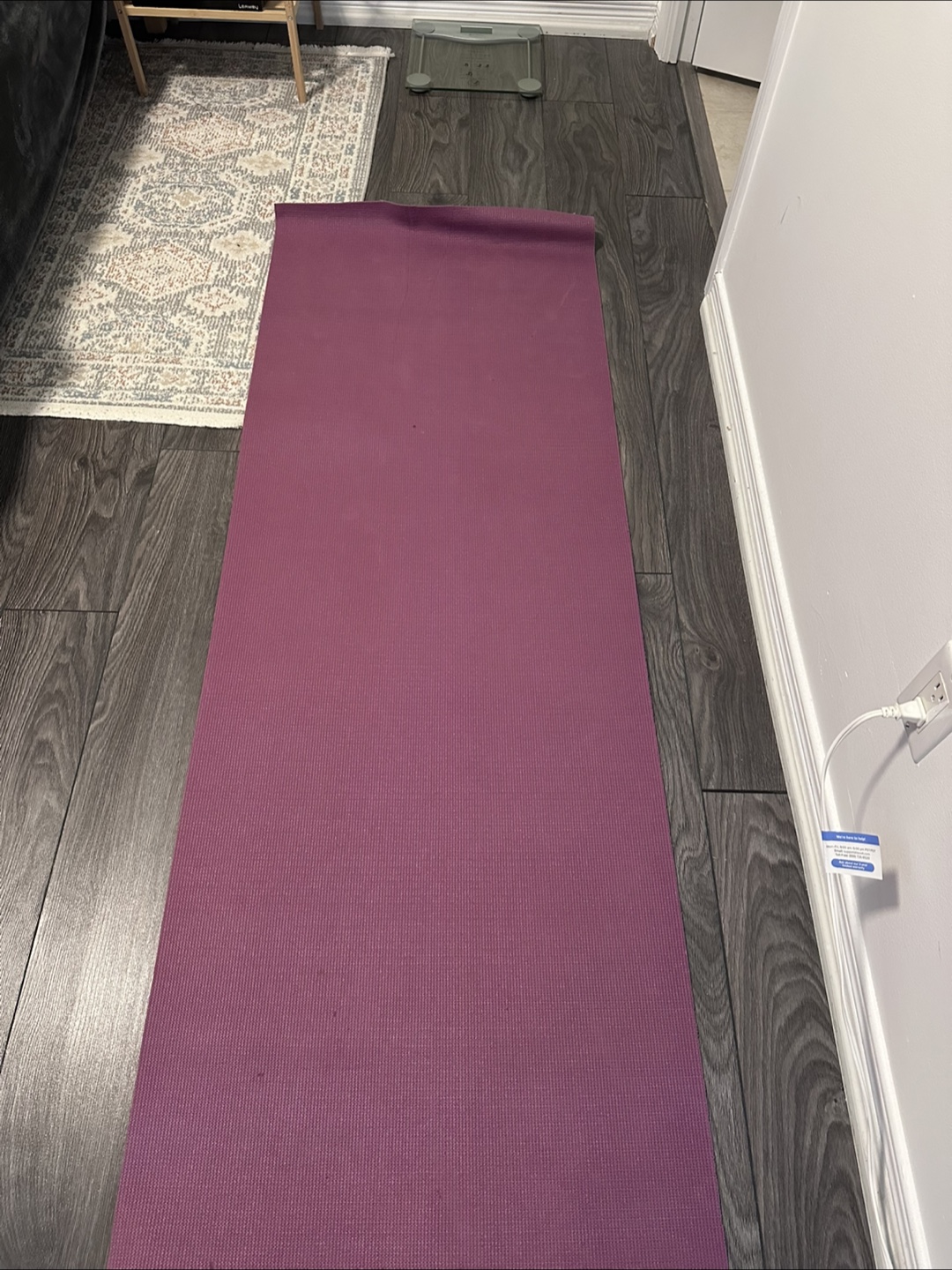 Purple Yoga Mat - photo 2