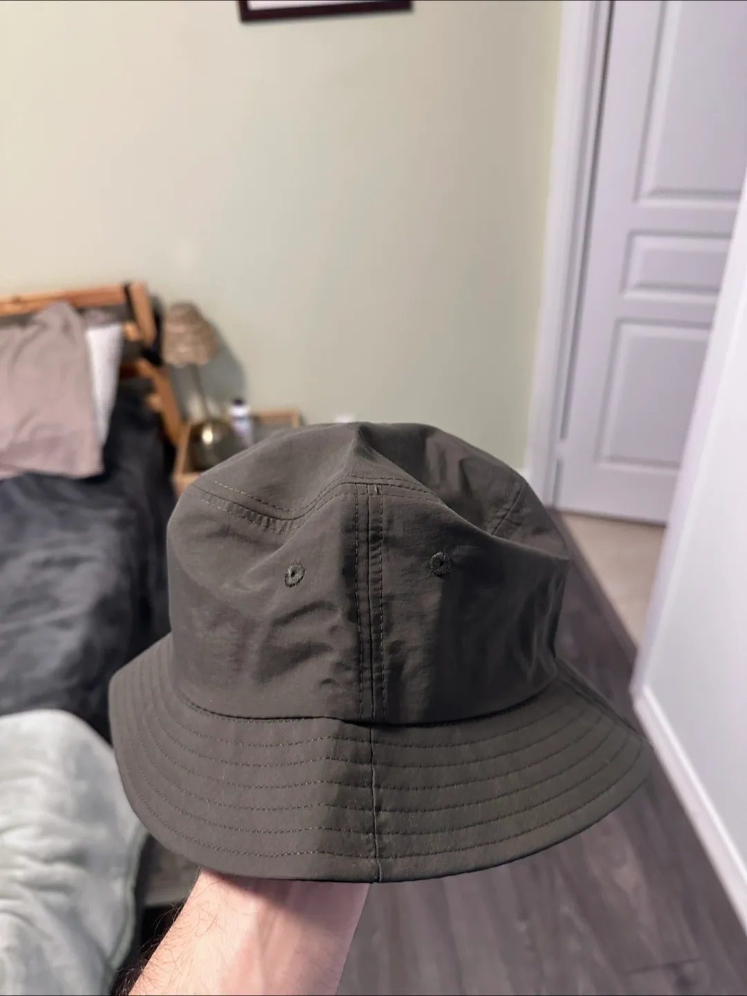 Olive Green Bucket Hat - Size L thumbnail