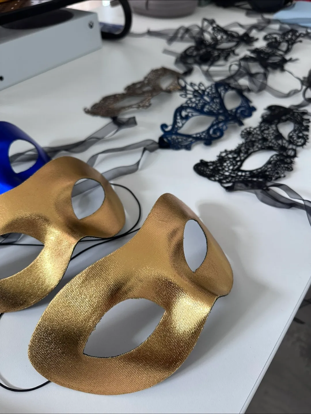 Variety of masquerade masks thumbnail