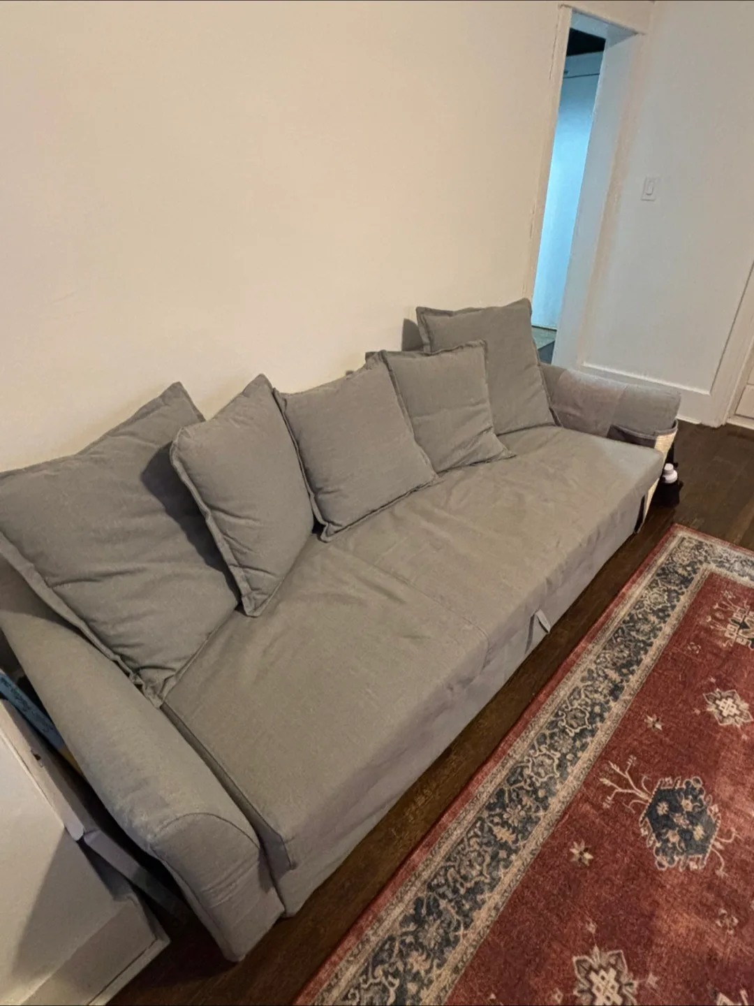 IKEA SONGESAND Queen Bed Frame with Storage thumbnail