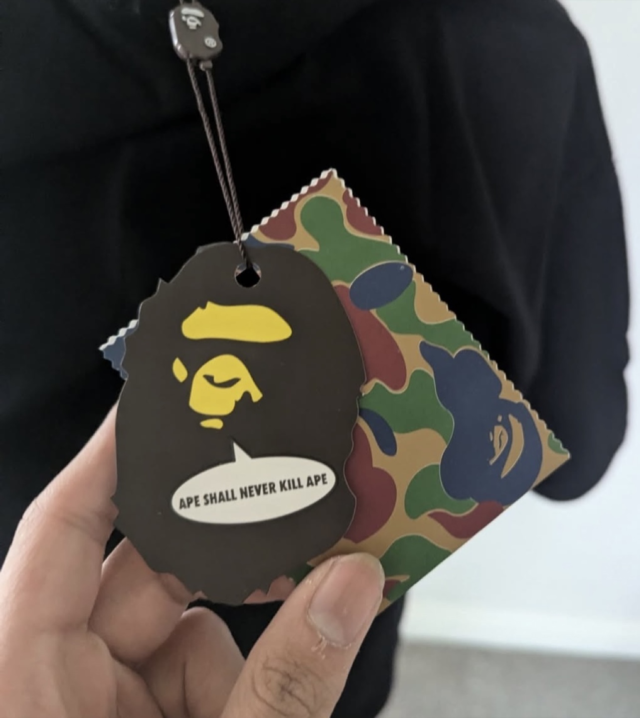 A Bathing Ape Black T-Shirt size M “negotiation” - photo 3