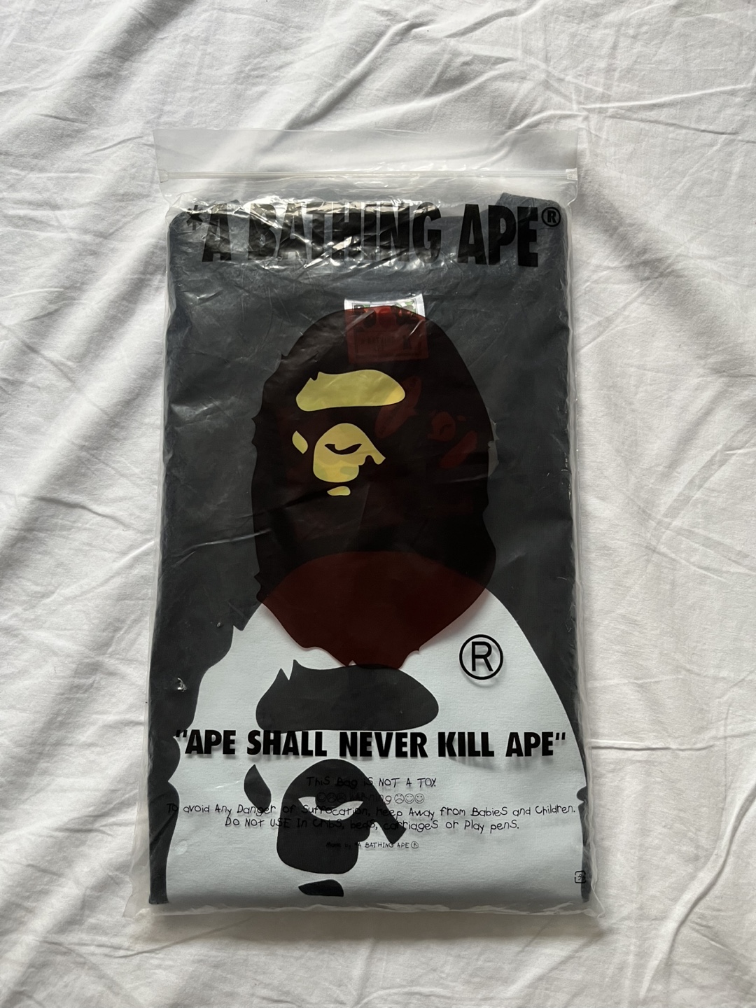 A Bathing Ape Black T-Shirt size M “negotiation”