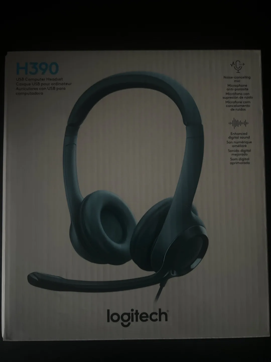 Logitech H390 USB Computer Headset thumbnail