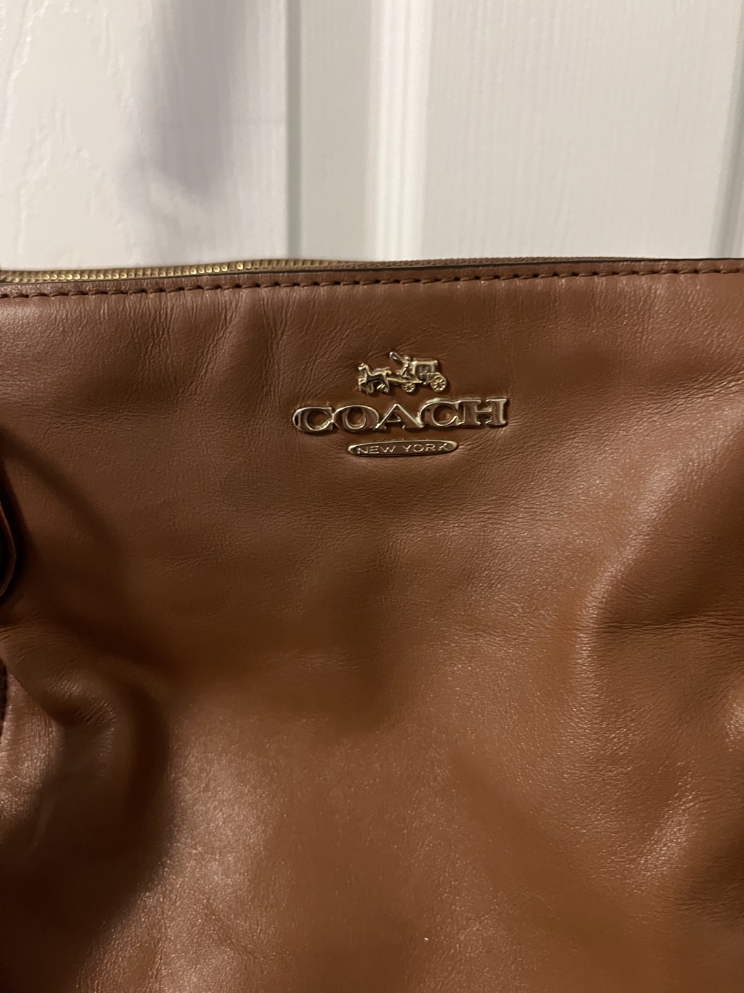 Coach Brown Leather Satchel Handbag - photo 4