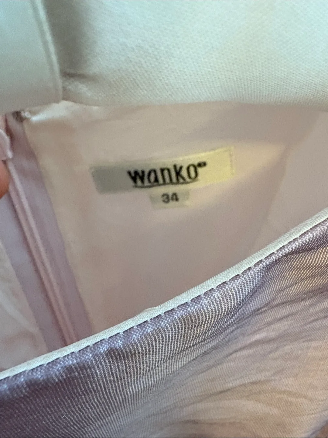 Wanko Lavender Sleeveless Mini Dress Size 34 small image indicator(3)