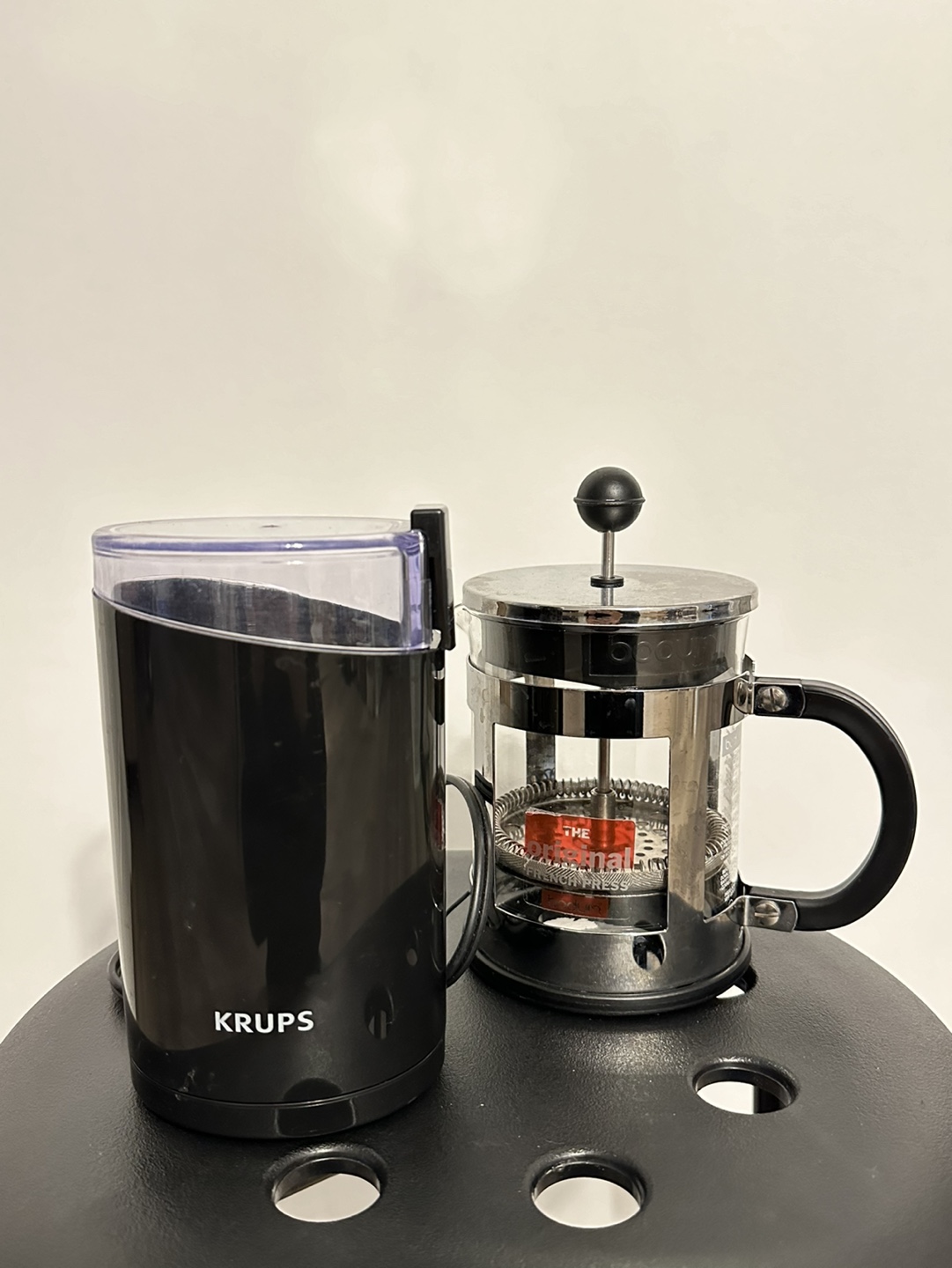 (Bundle sale) French Press + Electric Grinder