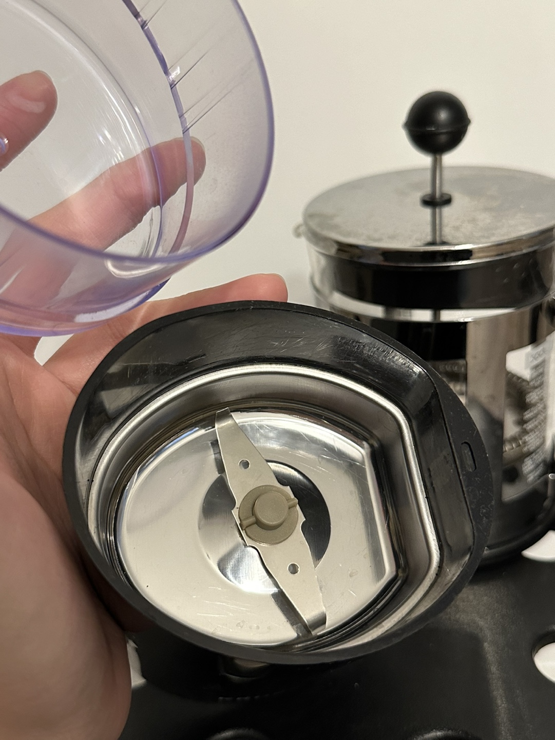 (Bundle sale) French Press + Electric Grinder - photo 2