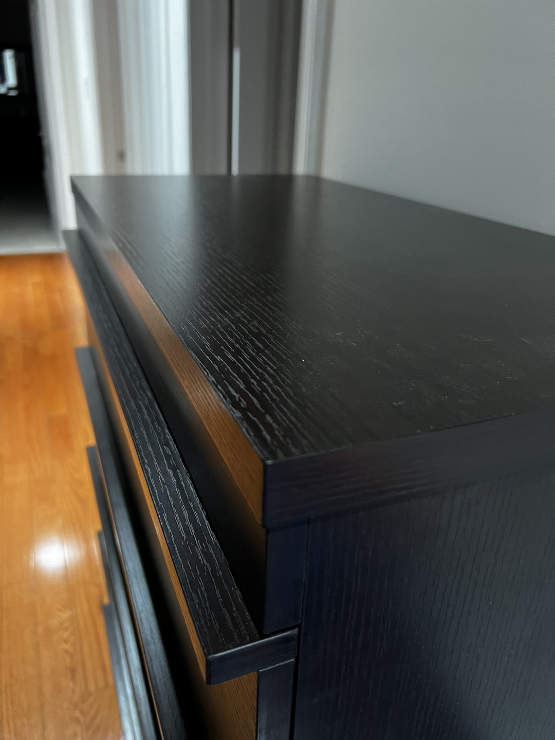 Five-Drawer Chest - Black-Brown - photo 3